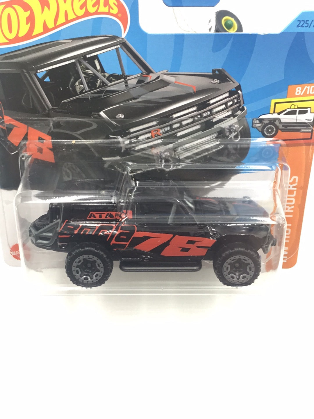 2023 hot wheels N Case Short Card #225 Ford Bronco R