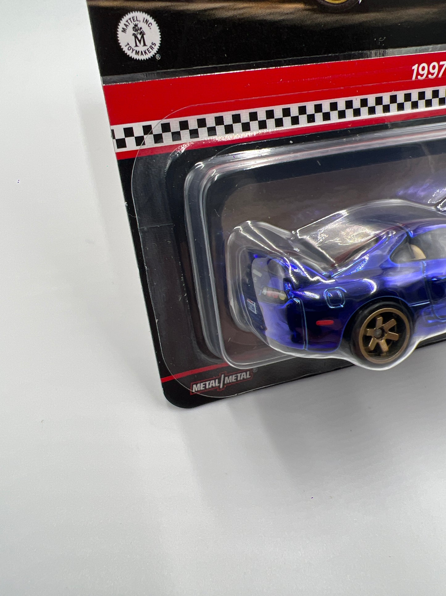 2024 Hot Wheels RLC 1997 Toyota Supra Blue W/Protector Loose Blister