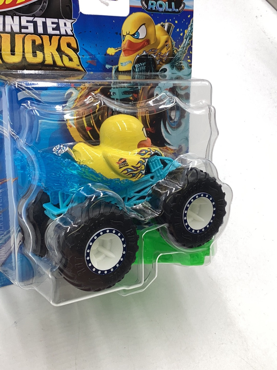 Hot wheels monster Trucks Back to Basics 1/7 Duck n’ Roll 134G