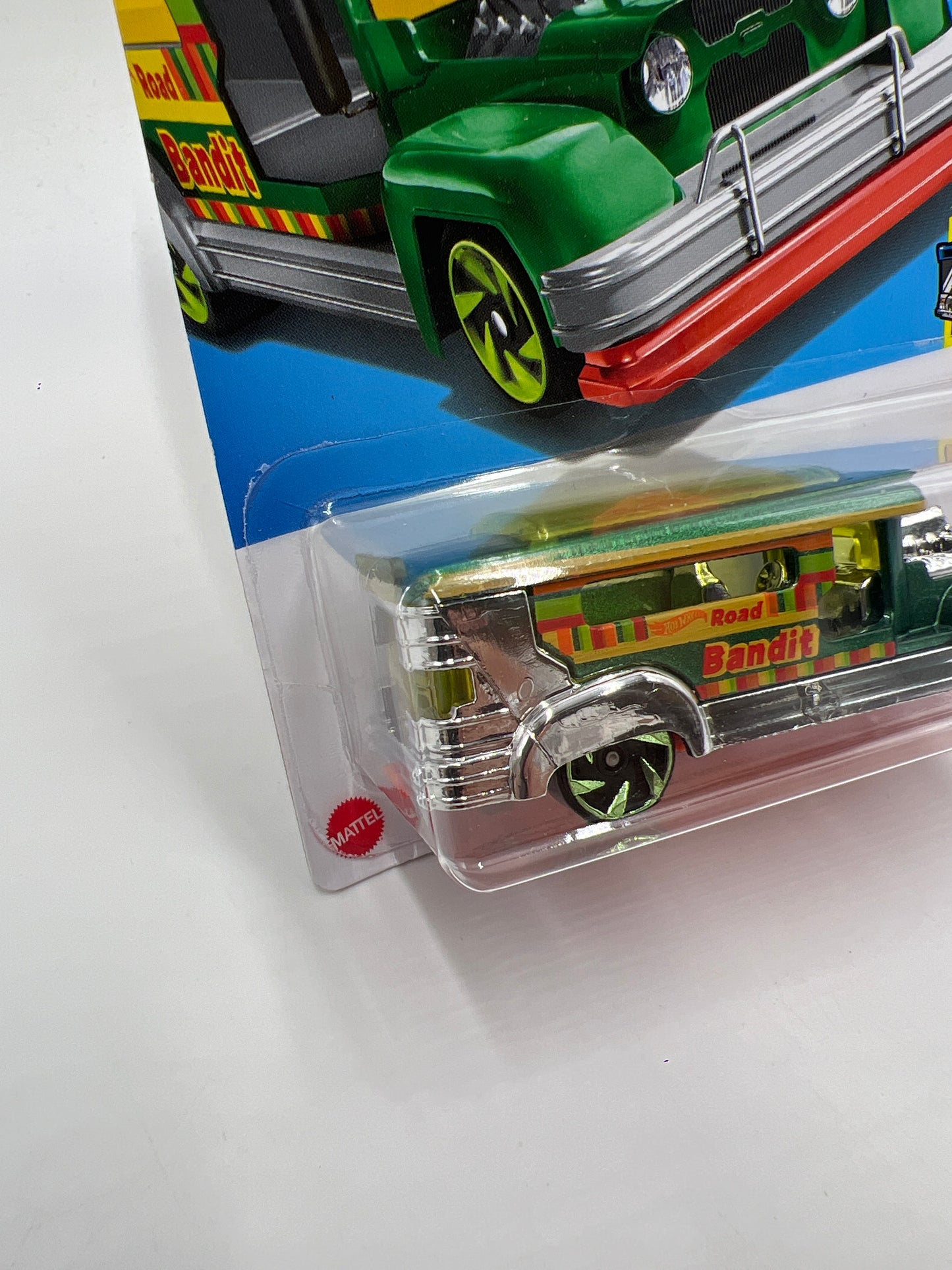 2024 Hot Wheels Fast Transit #30 Road Bandit Green VV2