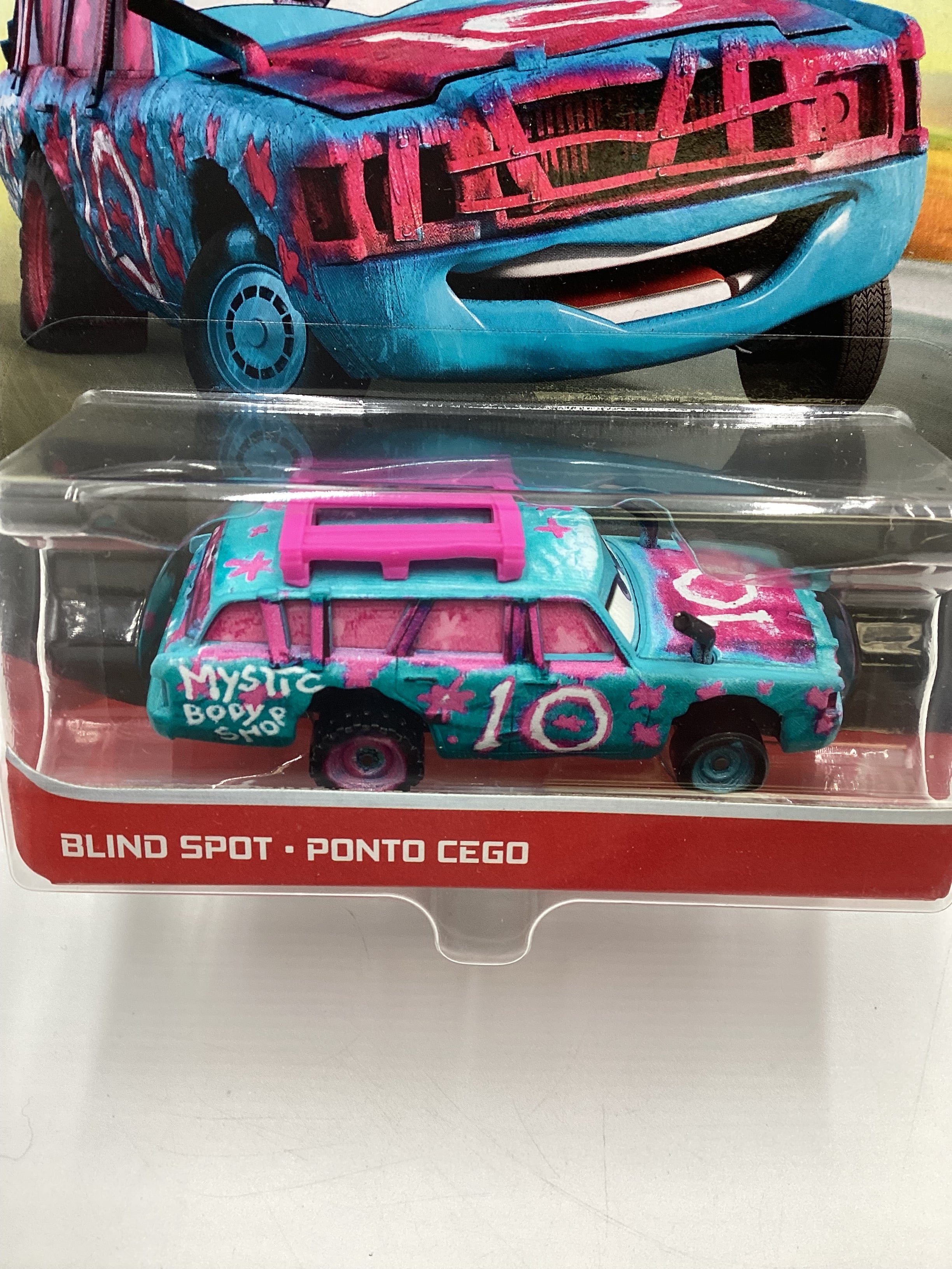 Disney Pixar Cars Blind Spot Blue/Pink – carolinasdiecast
