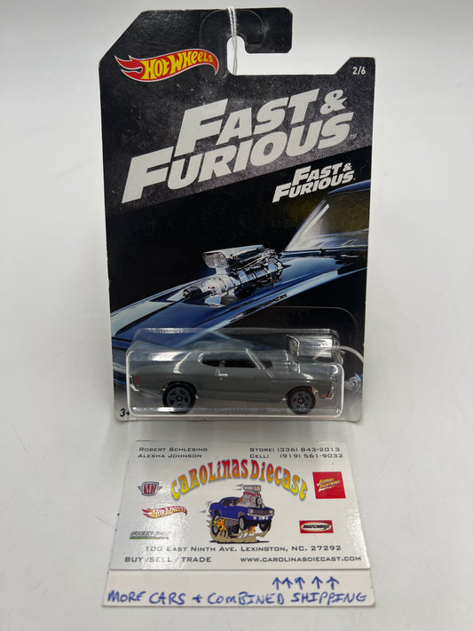 2018 Hot Wheels Fast and Furious #2 70 Chevelle SS (Soft Corners) 69H