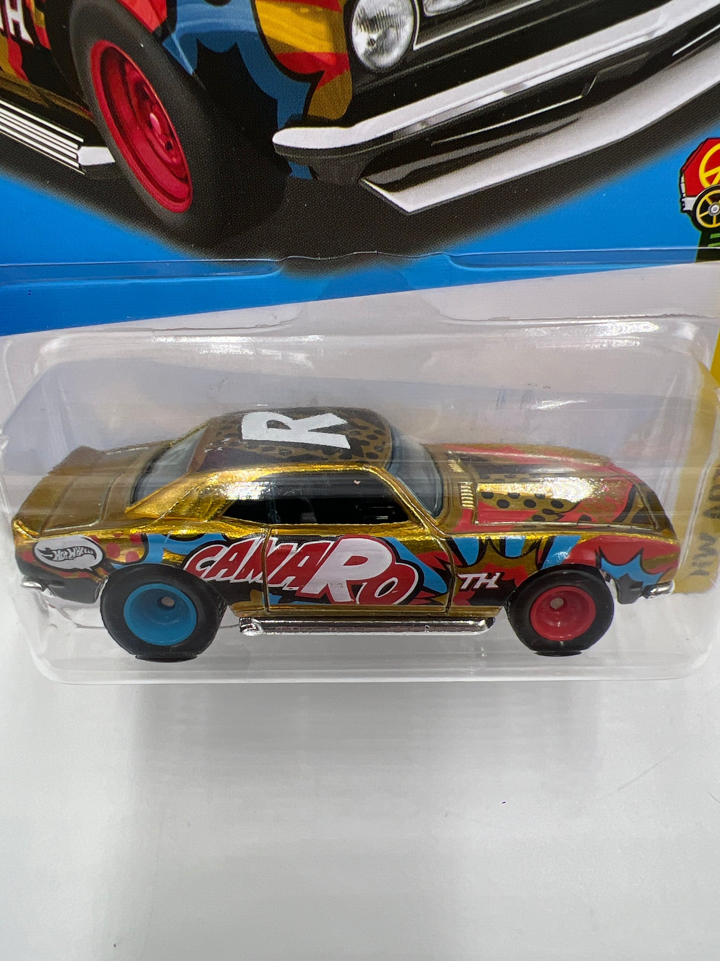 2023 Hot Wheels Super Treasure Hunt #63 68 Copo Camaro W/ Protector