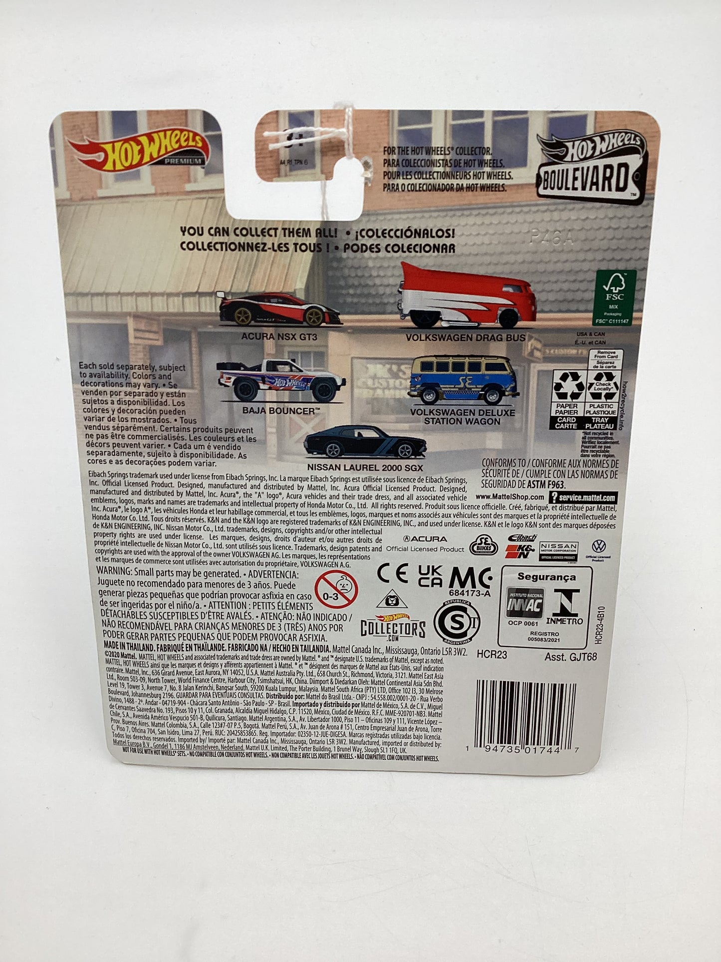 Hot Wheels Premium Boulevard #41 Acura NSX GT3 259B