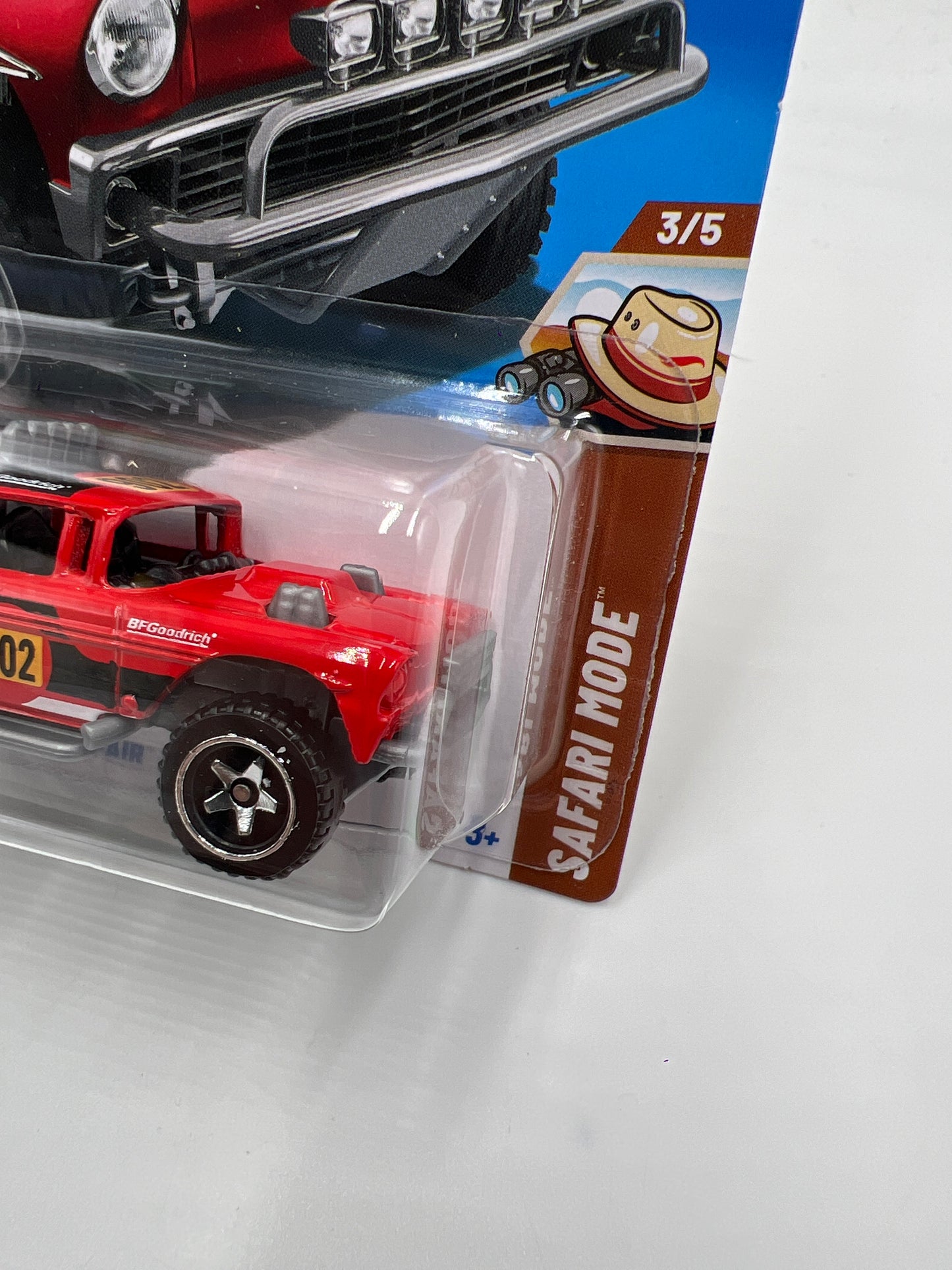 2025 Hot Wheels H Case Safari Mode #155 Big-Air Bel-Air Red 6F