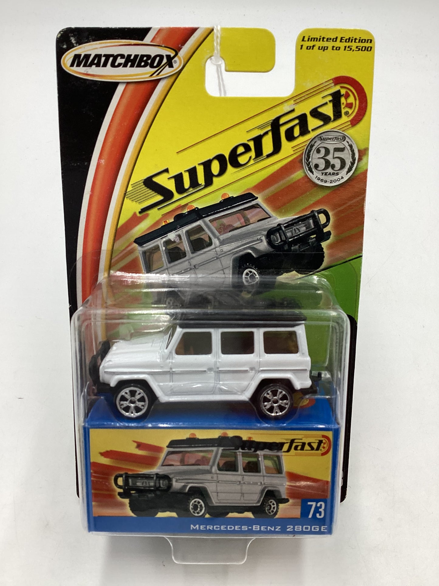 Matchbox 2004 Superfast #73 Mercedes-Benz 280GE white 171E