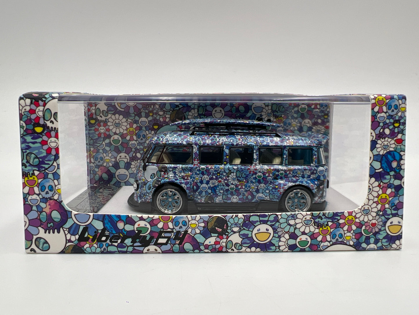 Liberty 64 VW T1 Kombi Camper Van Blue Sunflower