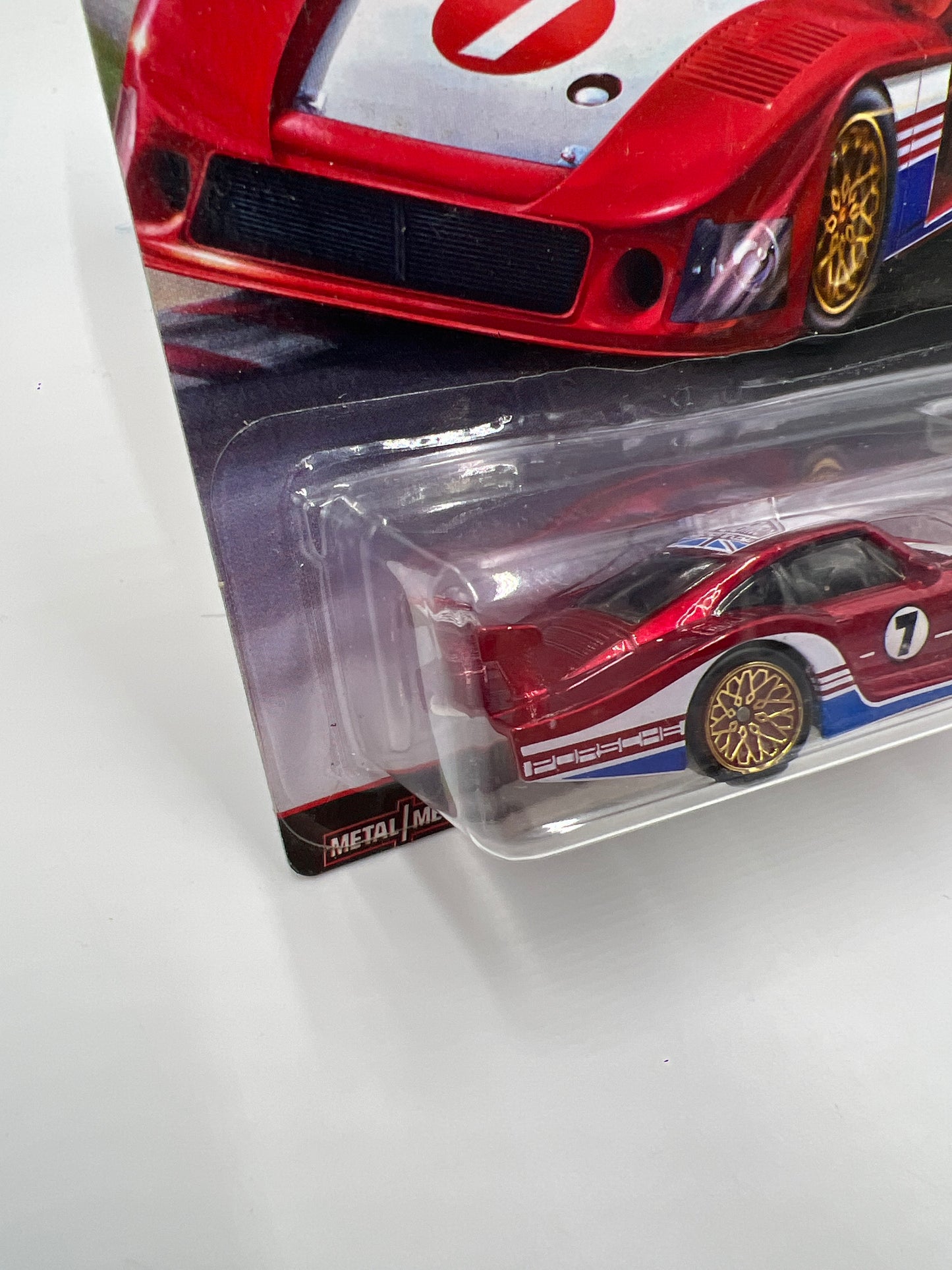 Hot Wheels Premium Track Day #2 78 Porsche 935 Red W/Protector