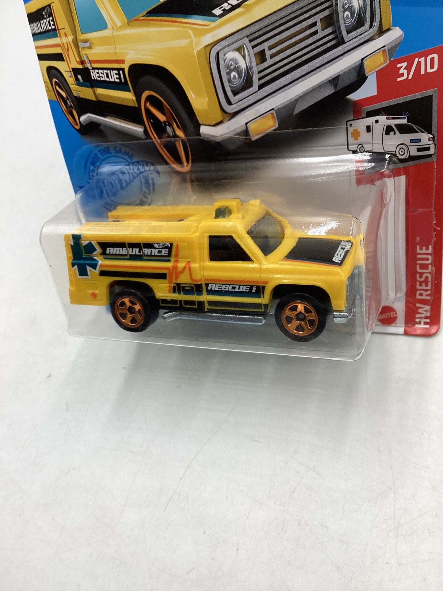 2021 Hot Wheels #206 Rapid Responder Yellow FF2