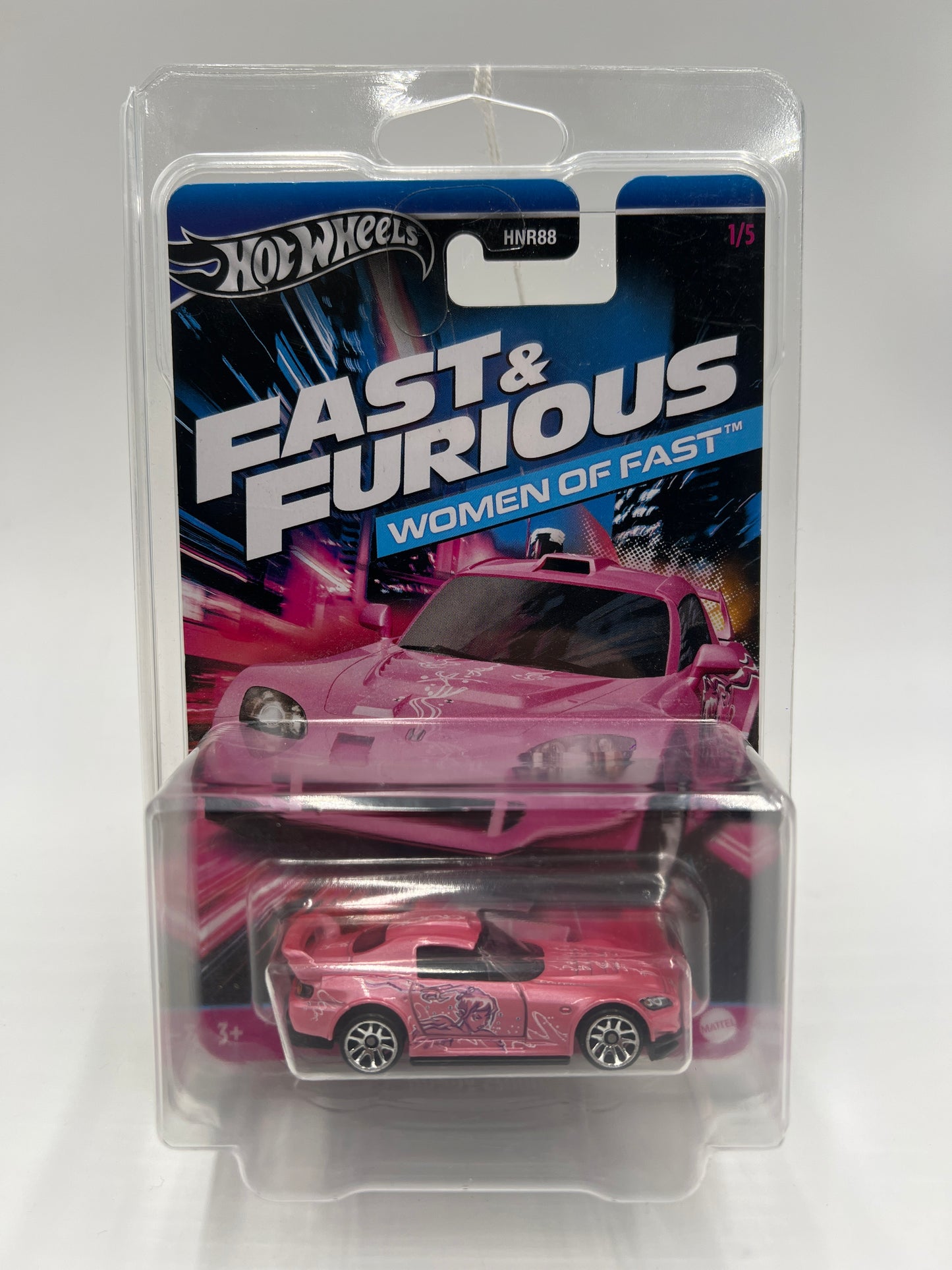 2024 Hot Wheels Fast and Furious Women of Fast #1 Suki Honda S2000 Pink W/Protector