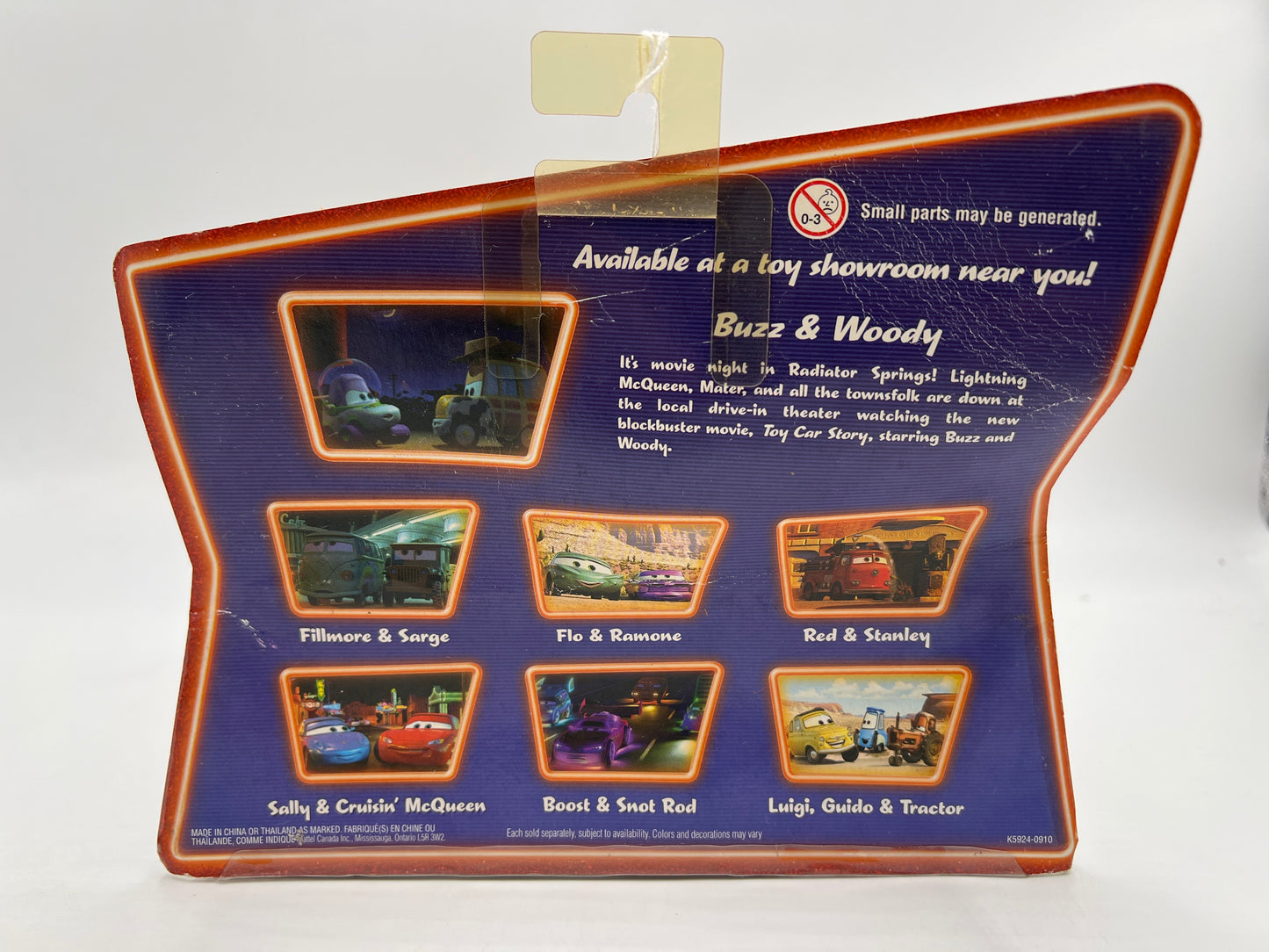 Disney Pixar Cars Supercharged 2 Pack Movie Moments Buzz & Woody