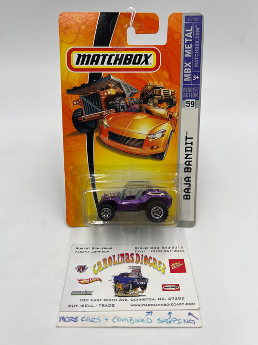 Matchbox MBX Metal #59 Baja Bandit Purple 216H