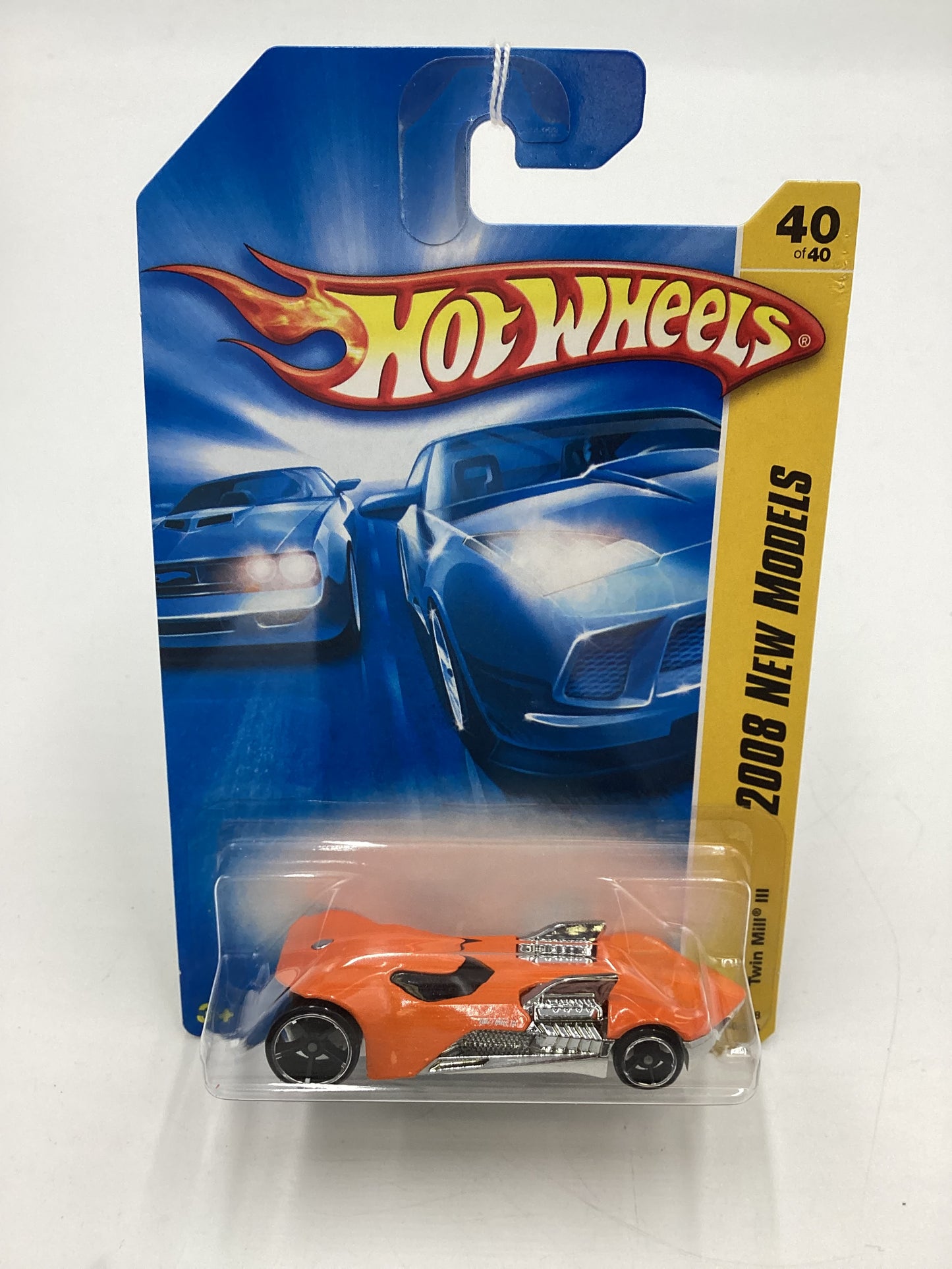 2008 Hot Wheels New Models #40 Twin Mill III Orange 116A