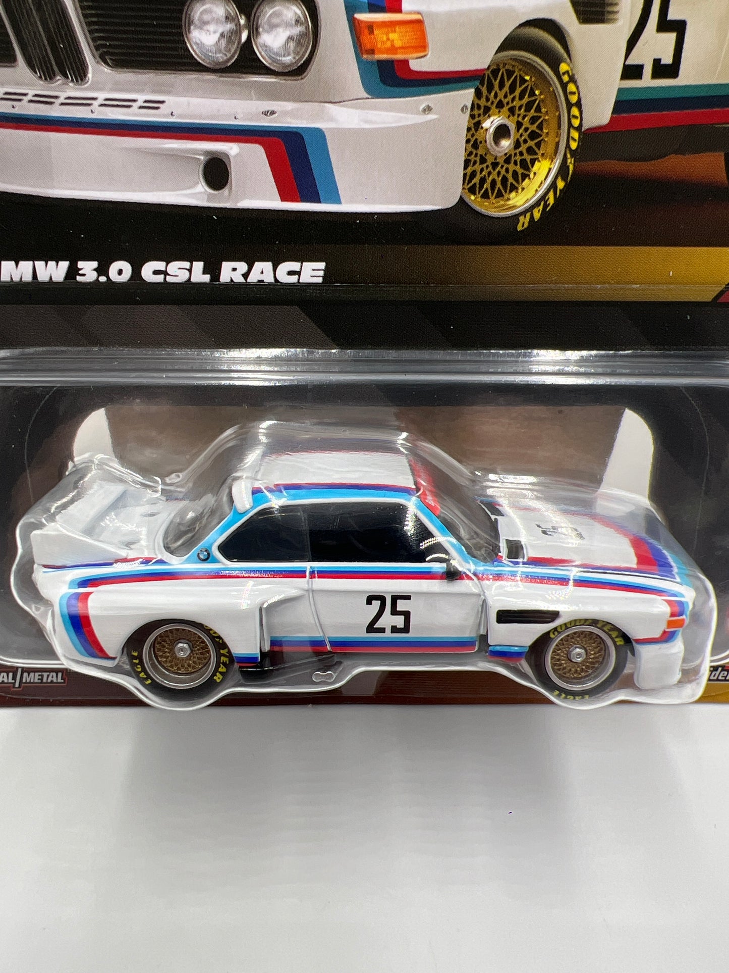 2025 Hot Wheels RLC Elite 64 #18 1975 BMW 3.0 CSL Race White W/Protector
