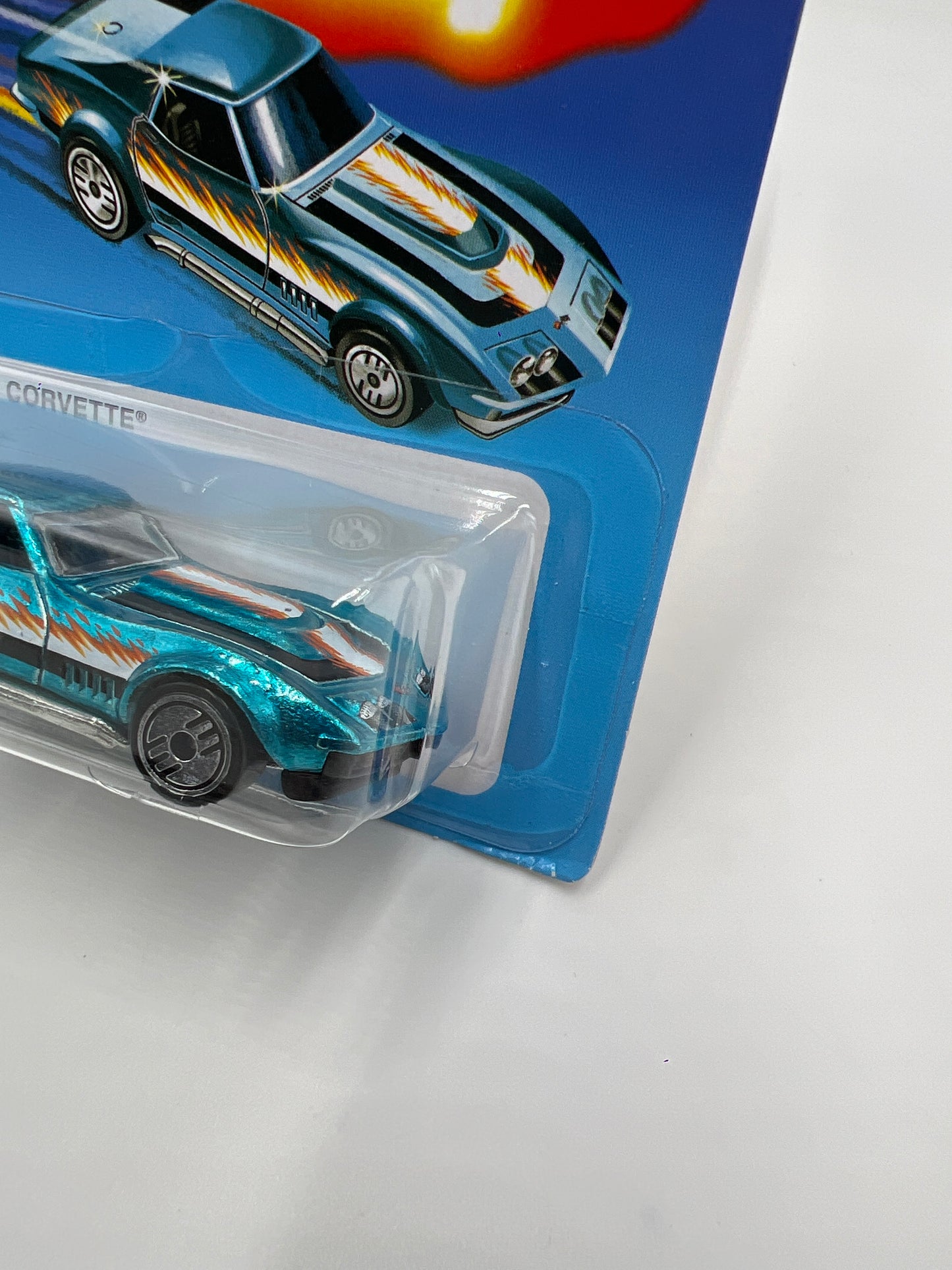2025 Hot Wheels Target Ultra Hots #8 69 Copo Corvette Blue Cracked Blister