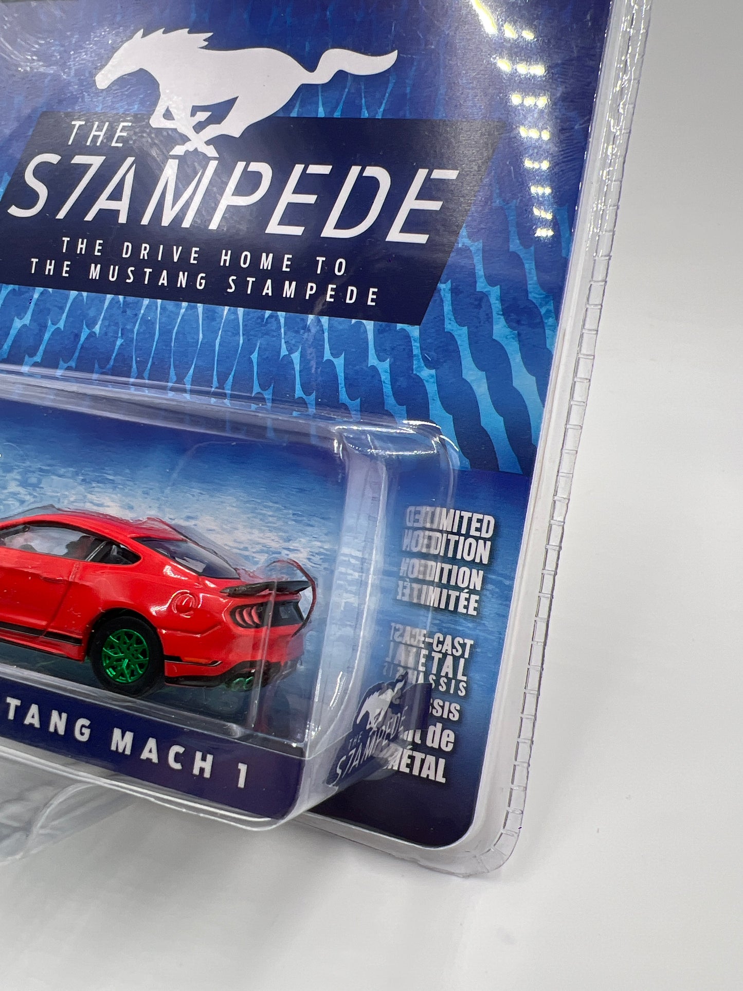 Greenlight The Stampede Series 1 CHASE 2021 Ford Mustang Mach 1 Red
