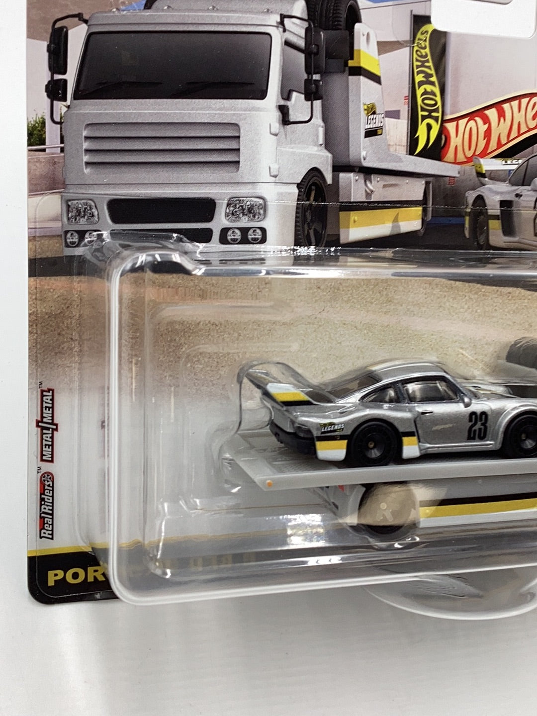 Hot wheels CAR CULTURE TEAM TRANSPORT Porsche 934.5 Fleet Street Legends Tour walmart exclusive