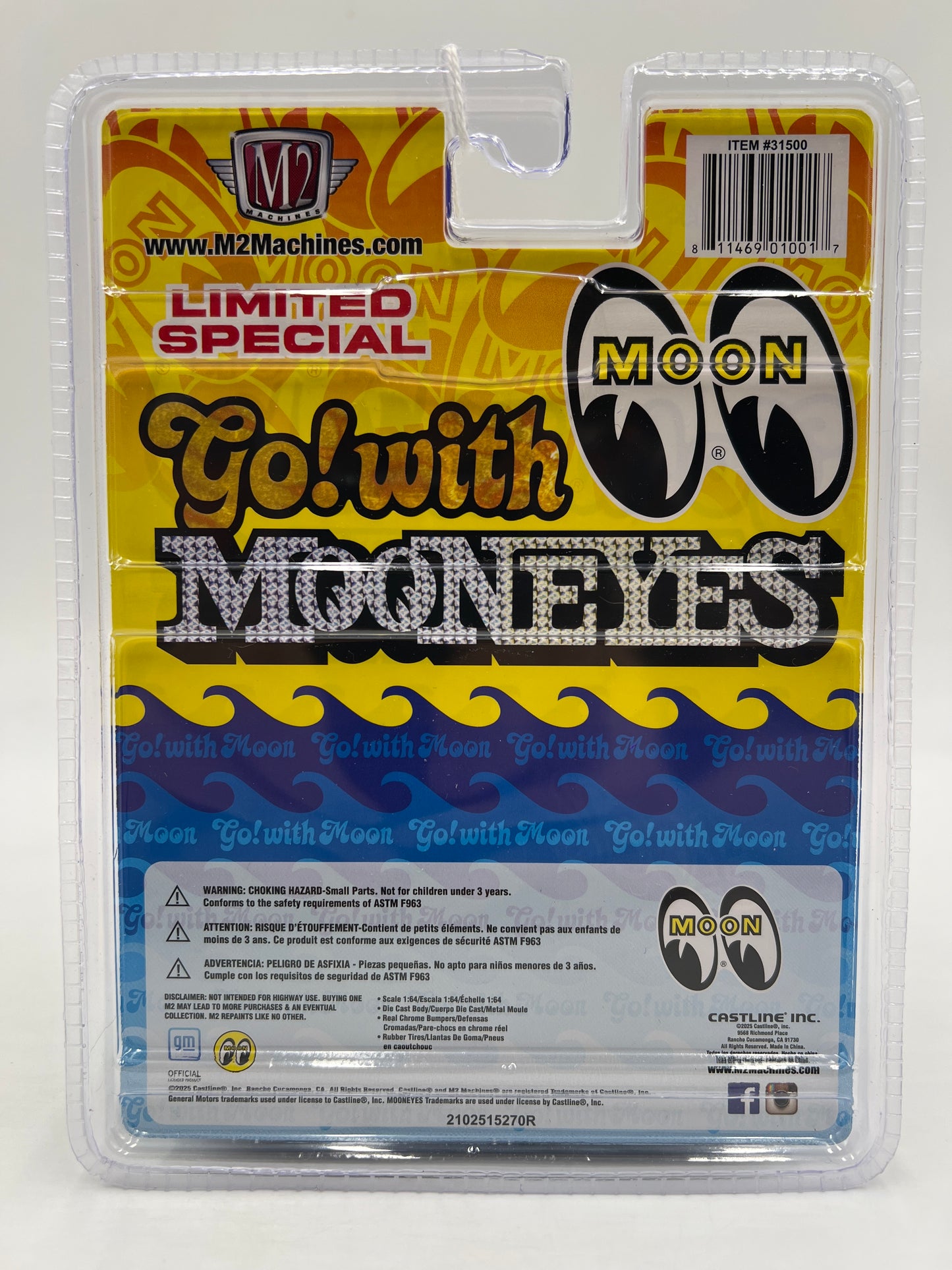 M2 Machines Limited Special 1/1000 Mooneyes 1971 Chevrolet Van G10 S39