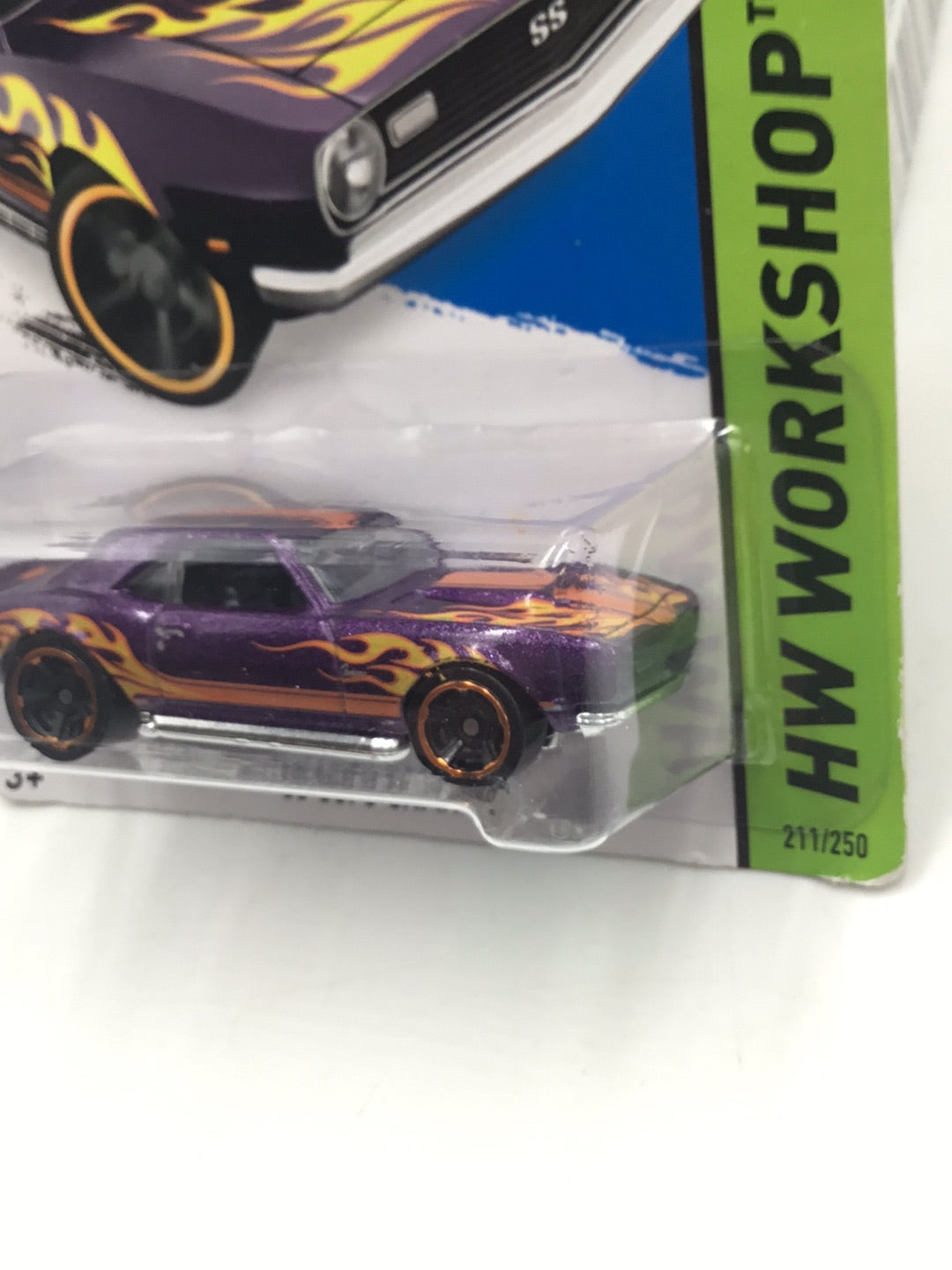 2015 Hot Wheels #211 68 Copo Camaro  Purple S1