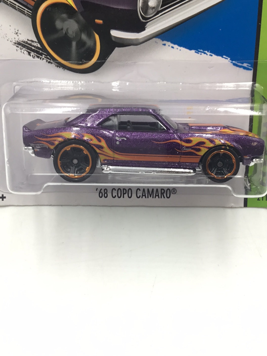 2015 Hot Wheels #211 68 Copo Camaro  Purple S1