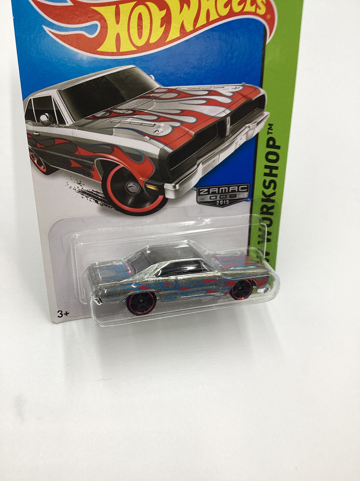 2015 Hot Wheels Zamac 008 #206 74 Brazilian Dodge Charger