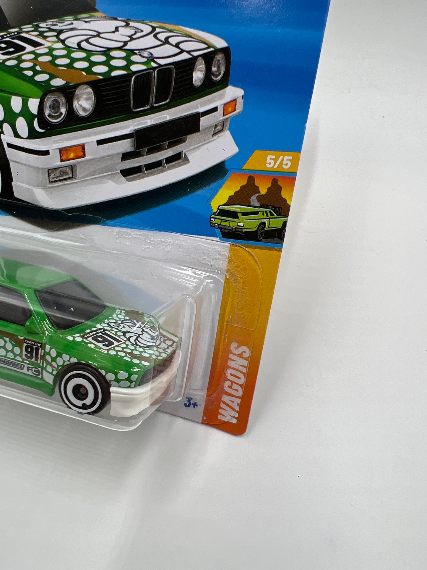2025 Hot Wheels P Case Wagons #245 BMW M3 Wagon Green 108B