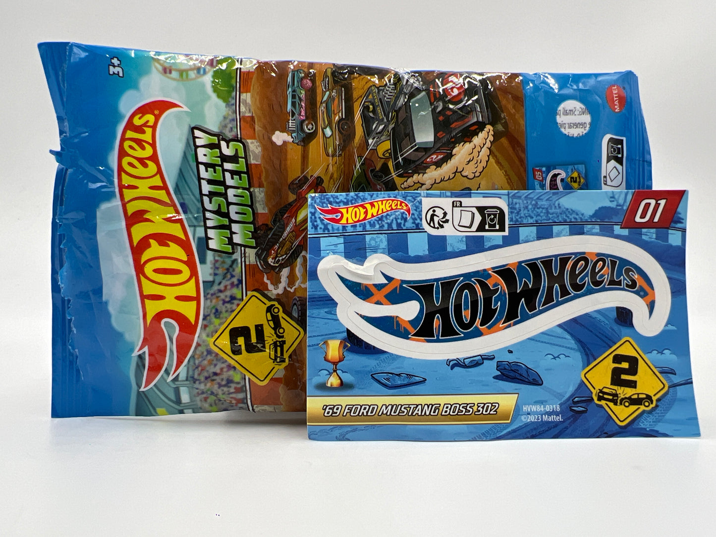 2024 Hot Wheels Mystery Models Series 2 #1 CHASE 69 Ford Mustang Boss 302 Blue