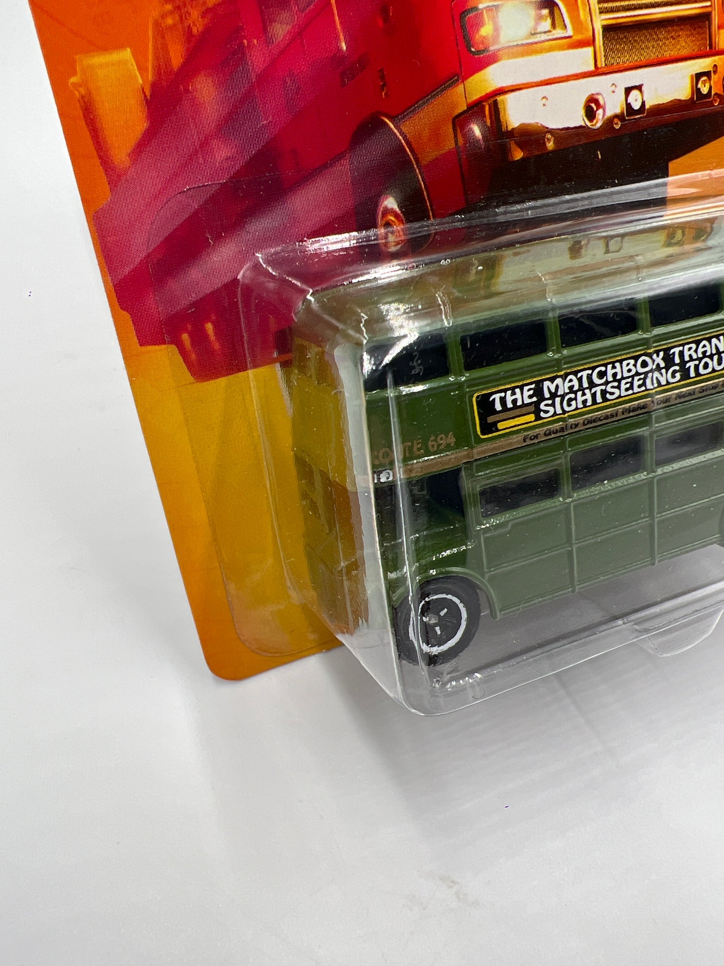 Matchbox #52 City Action Routemaster Bus Green 206G