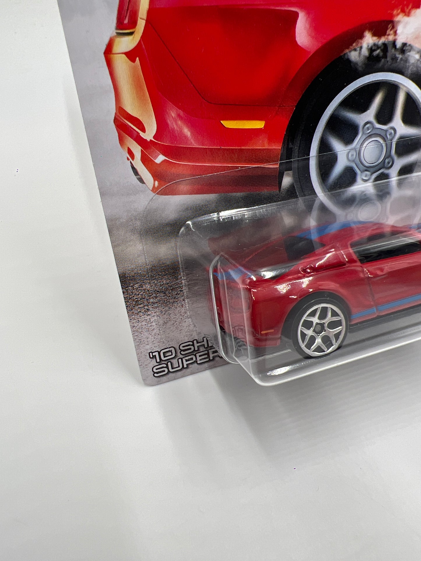 Hot Wheels Factory 500 HP #3 10 Shelby GT500 Super Snake Red 151E