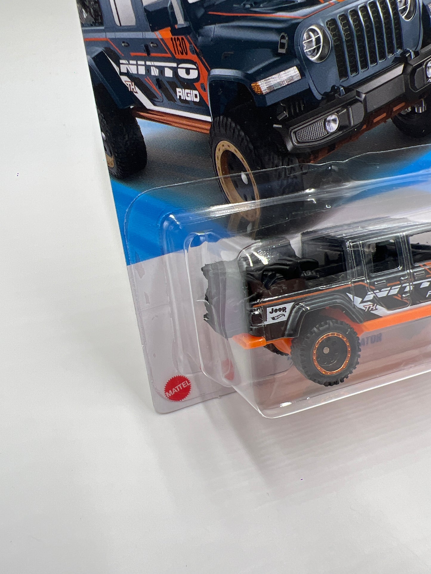 2025 Hot Wheels F Case Super Treasure Hunt #130 20 Jeep Gladiator Nitto W/Protector