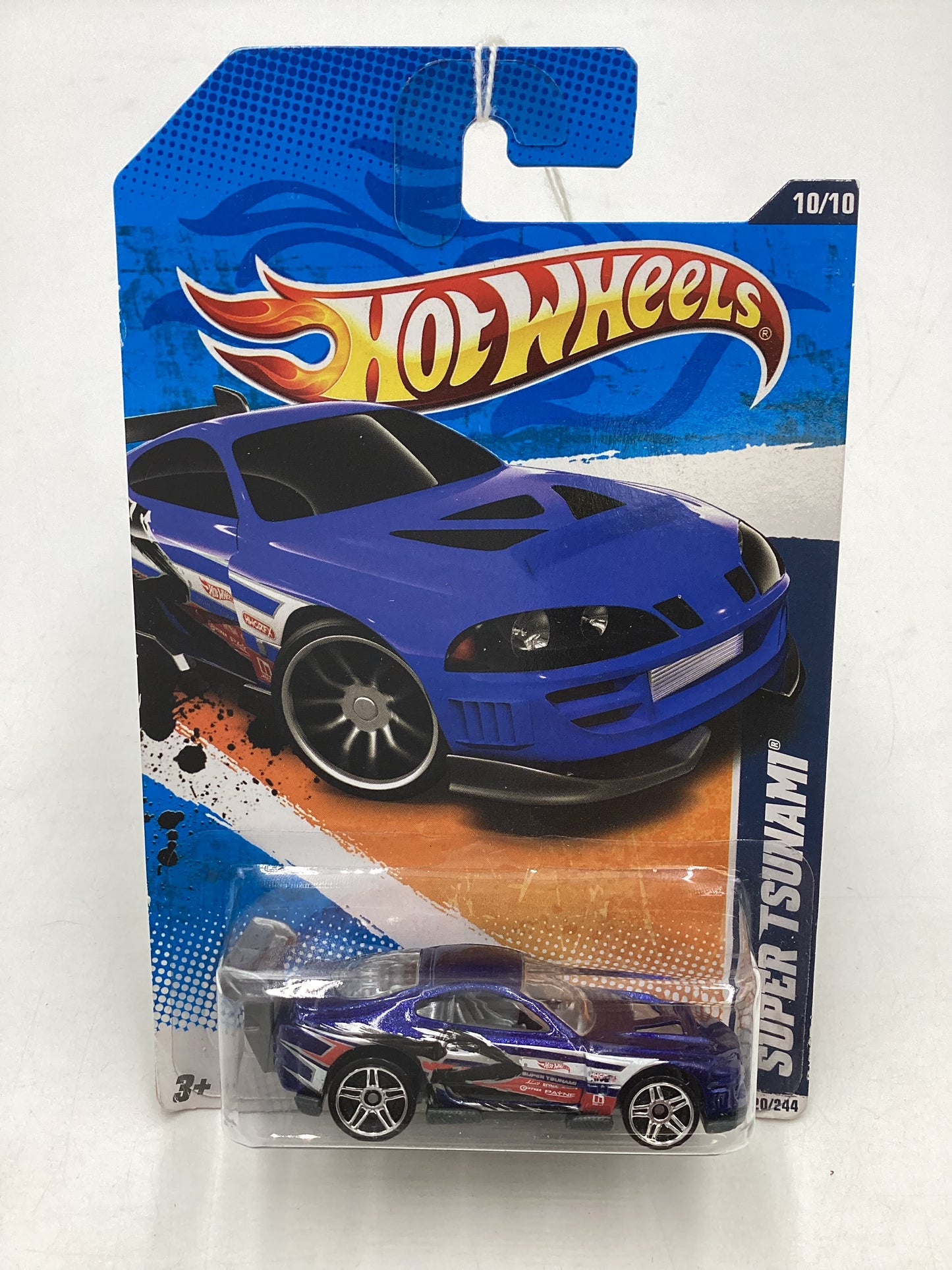 2011 Hot wheels #120 Super Tsunami Blue 86H