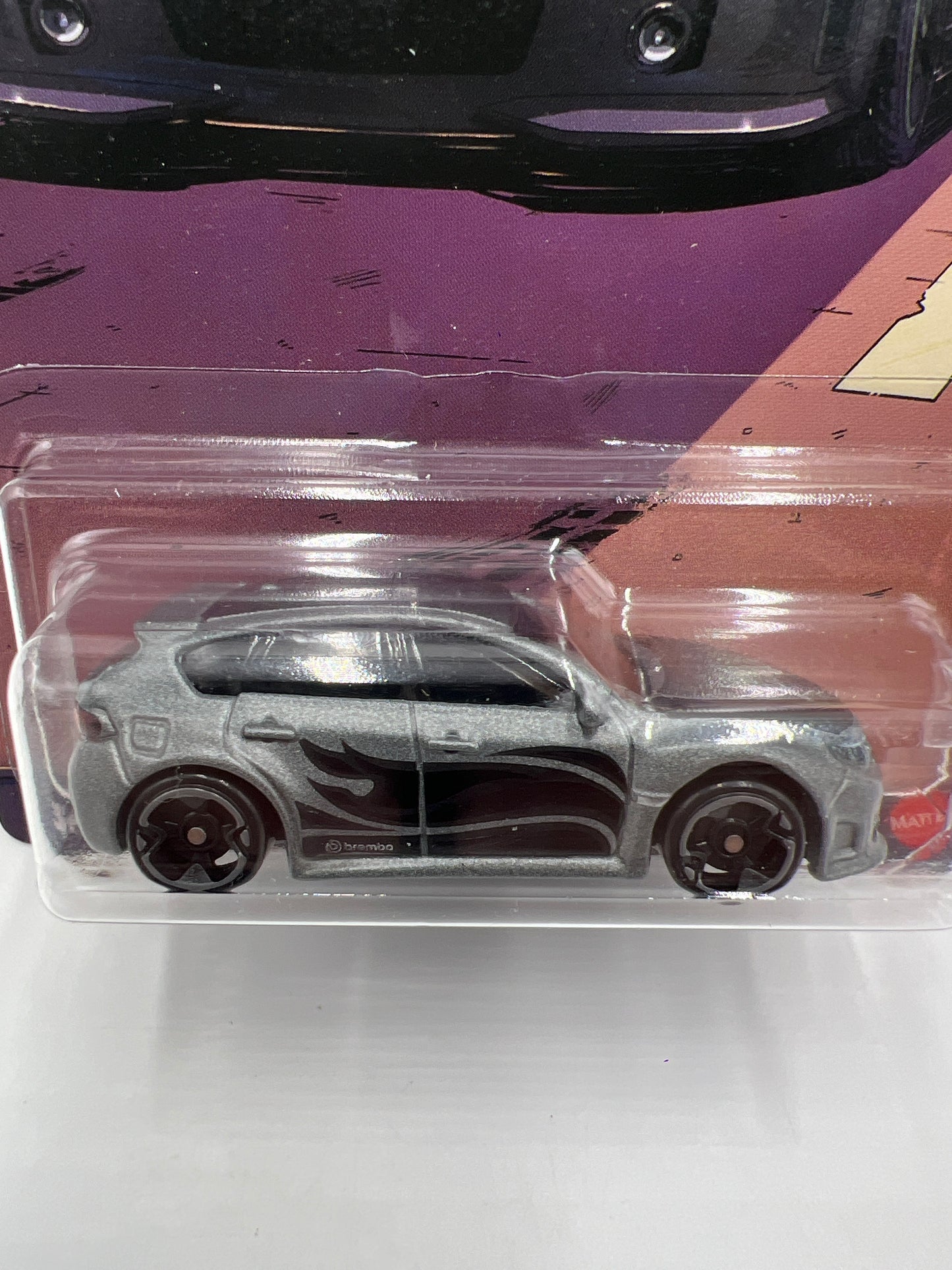 2025 Hot Wheels Silver Series Compact Kings #3 Subaru WRX STI Gray 152B