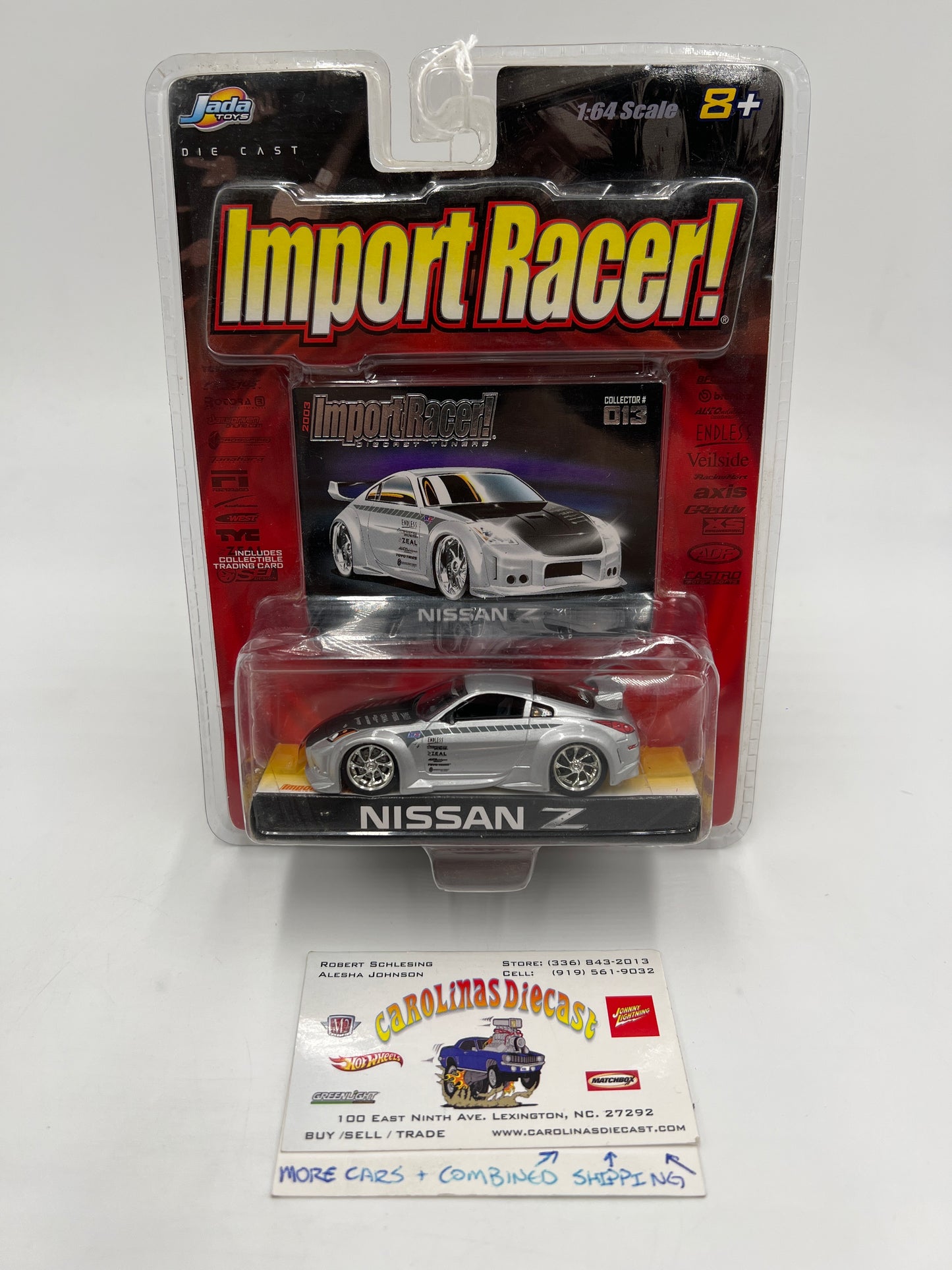 Jada 1/64 Import Racer #13 Nissan Z Silver