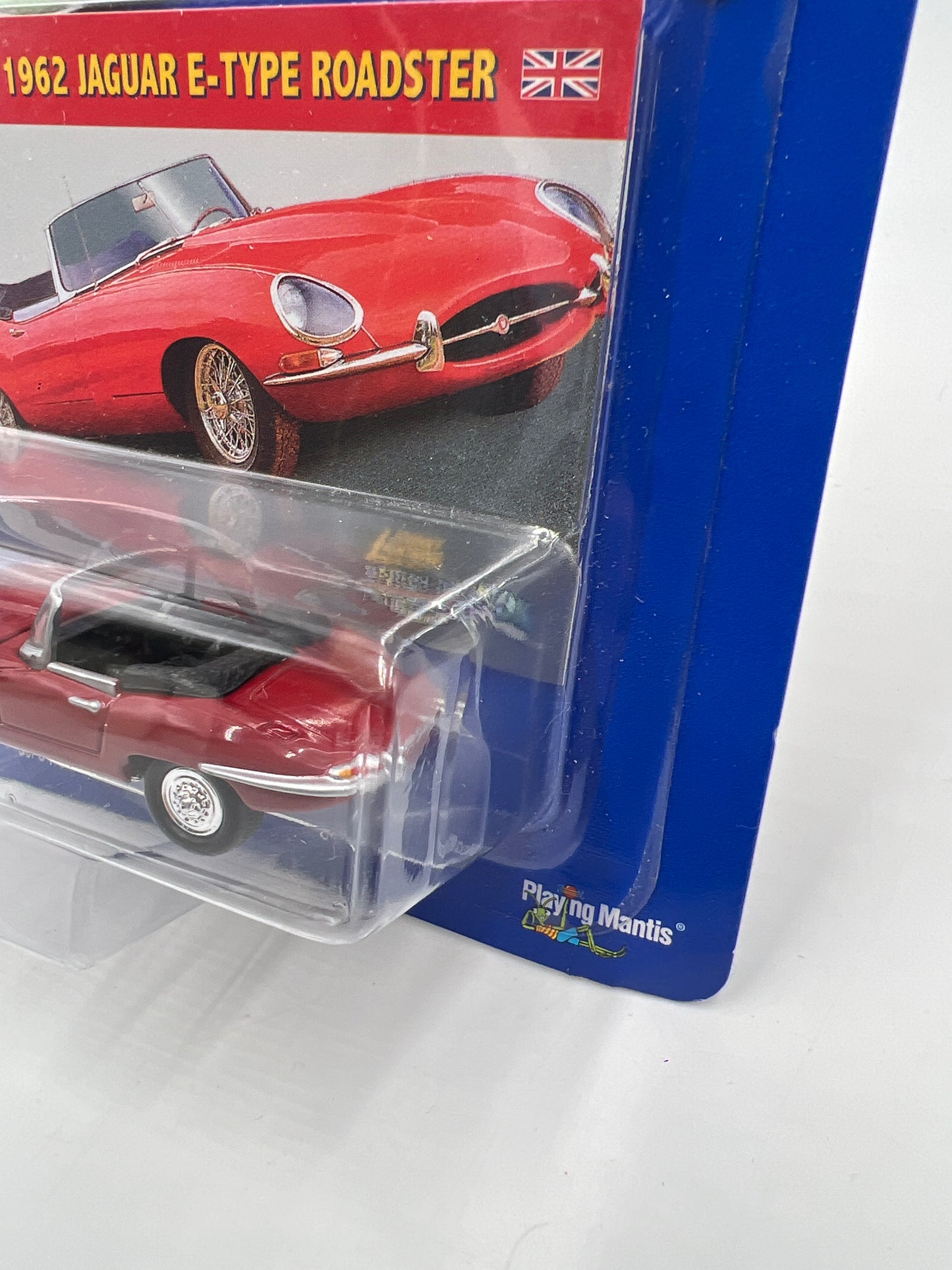 Johnny Lightning British Invasion 1962 Jaguar E-Type Roadster Red 218G