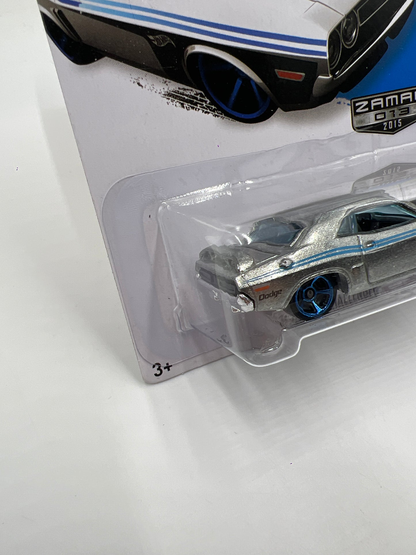 2015 Hot Wheels Walmart Exclusive Zamac 13 #227 71 Dodge Challenger 148E
