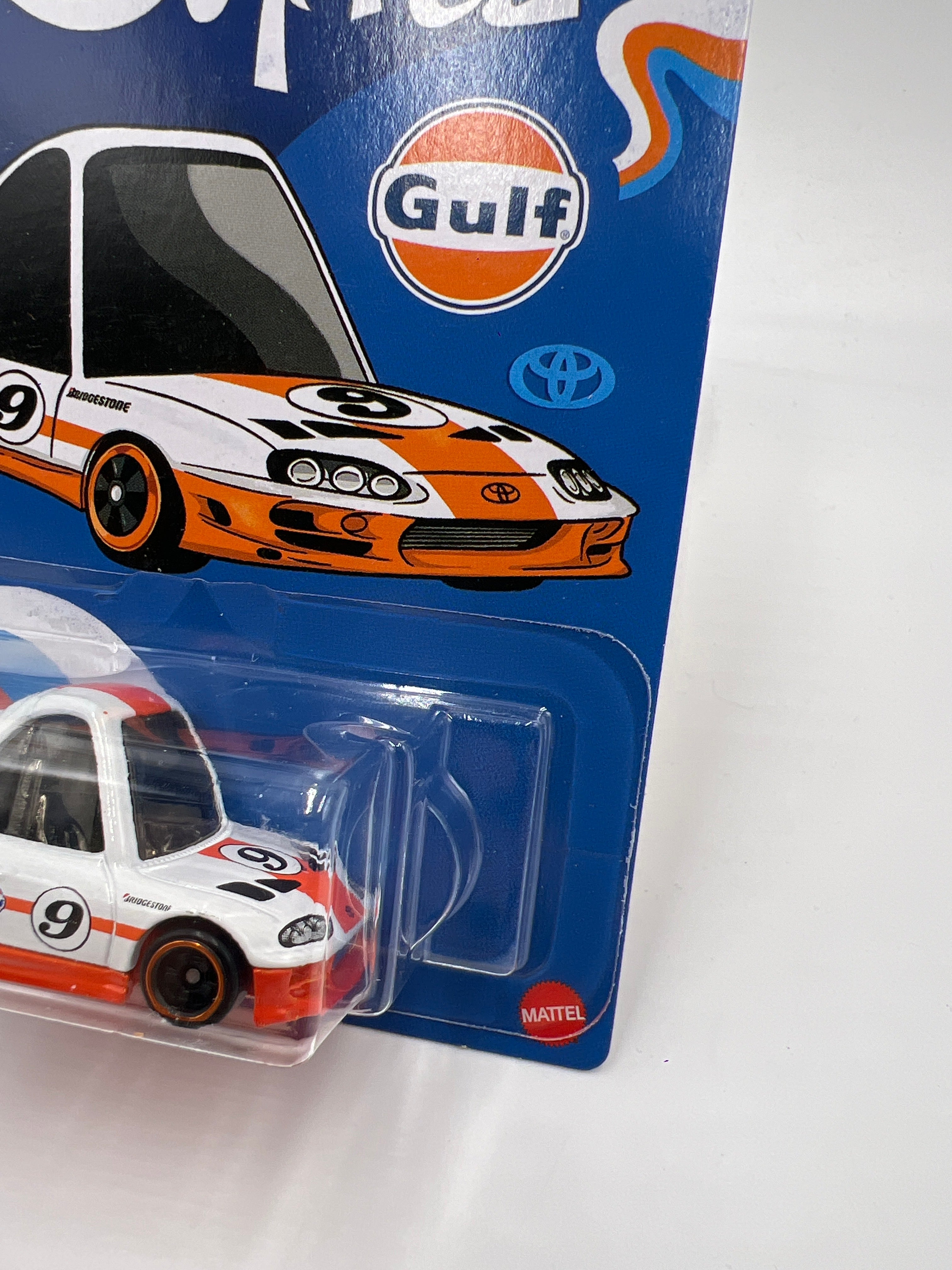 2025 Hot Wheels Silver Series Tooned Gulf #5 94 Toyota Supra 156E