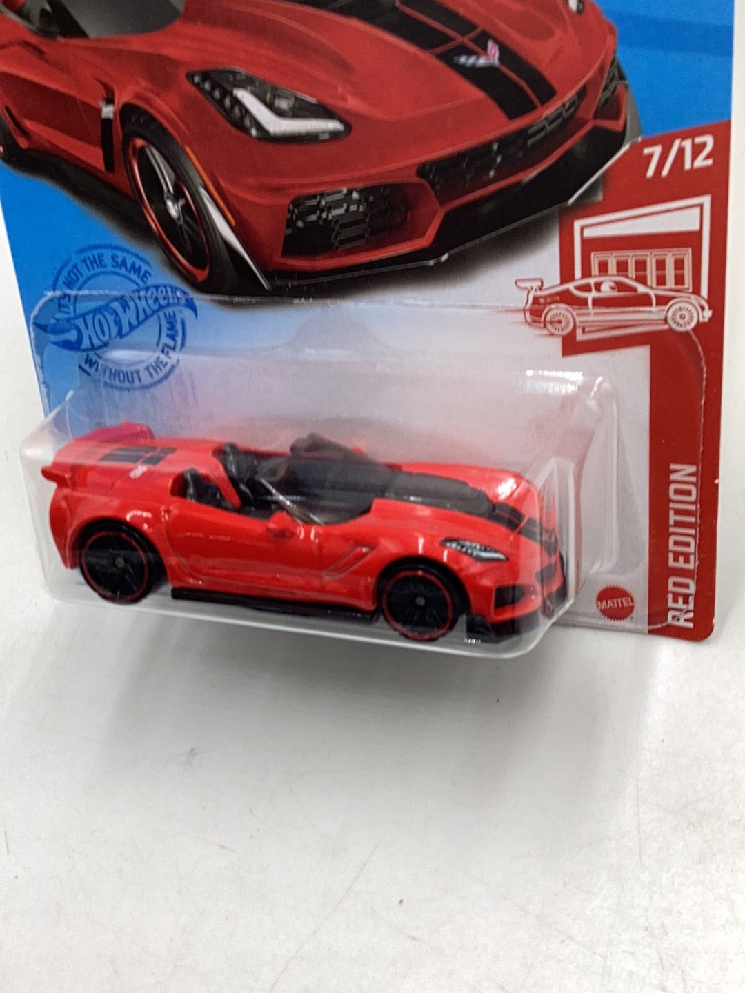 2021 Hot wheels Red edition #134 19 Corvette ZR1 Convertible 153E