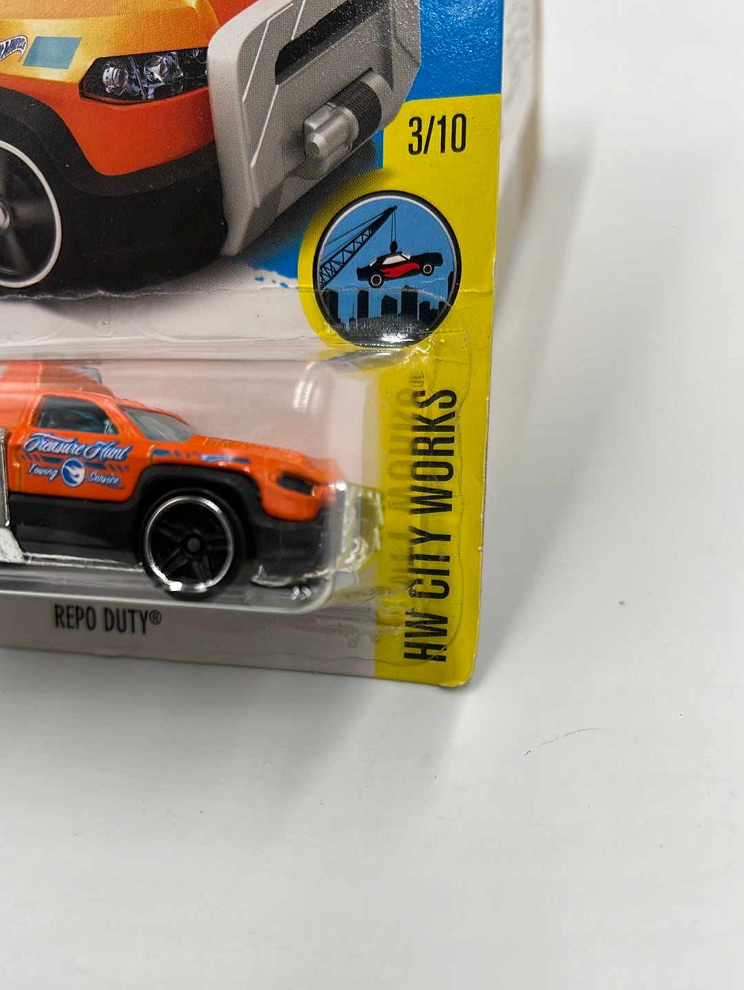 Hot Wheels 2016 Treasure Hunt Repo Duty #168 277E