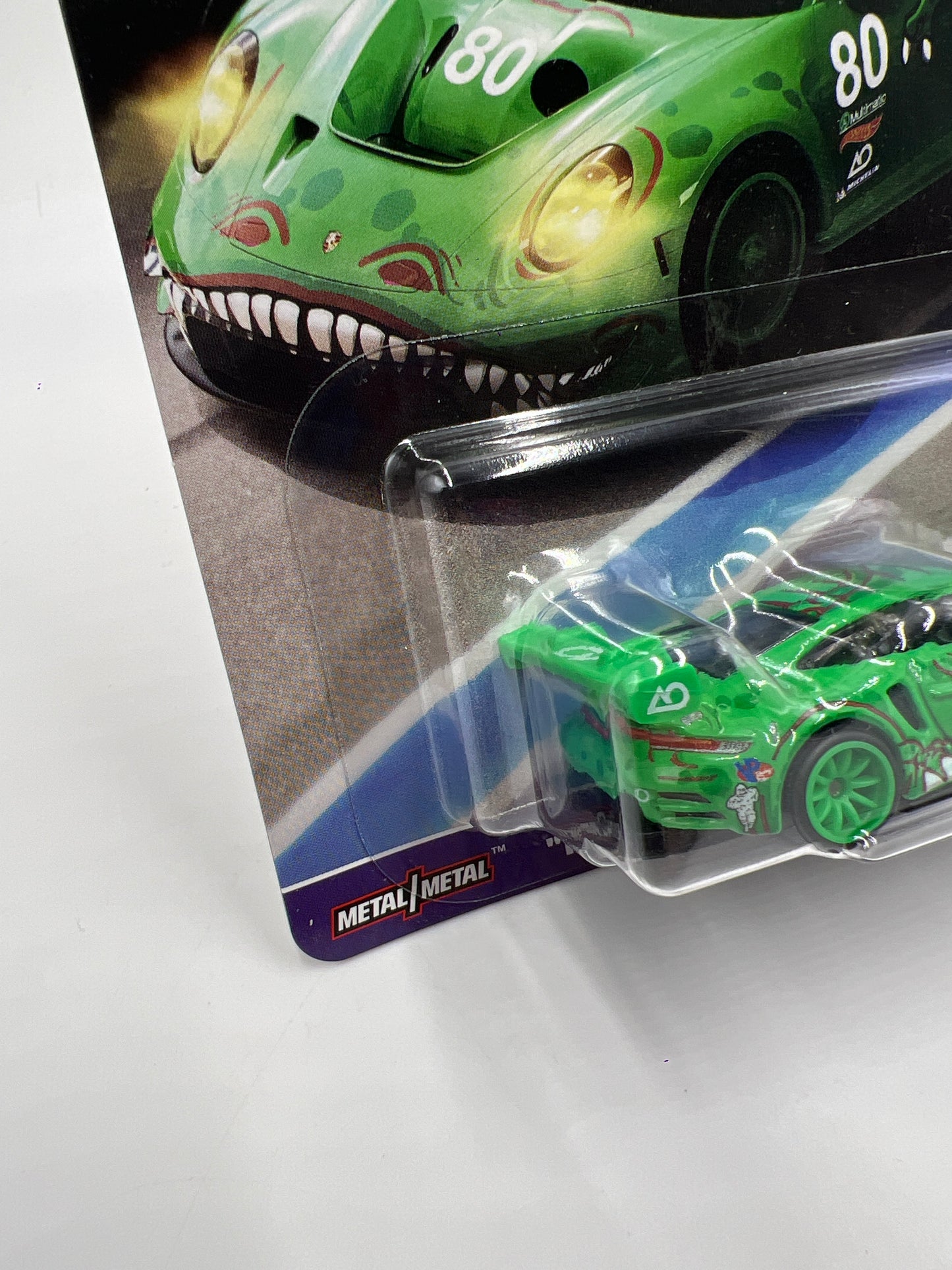 Hot Wheels Premium Race Day #1 Rexy Porsche 911 GT3 R 992 Green 241B