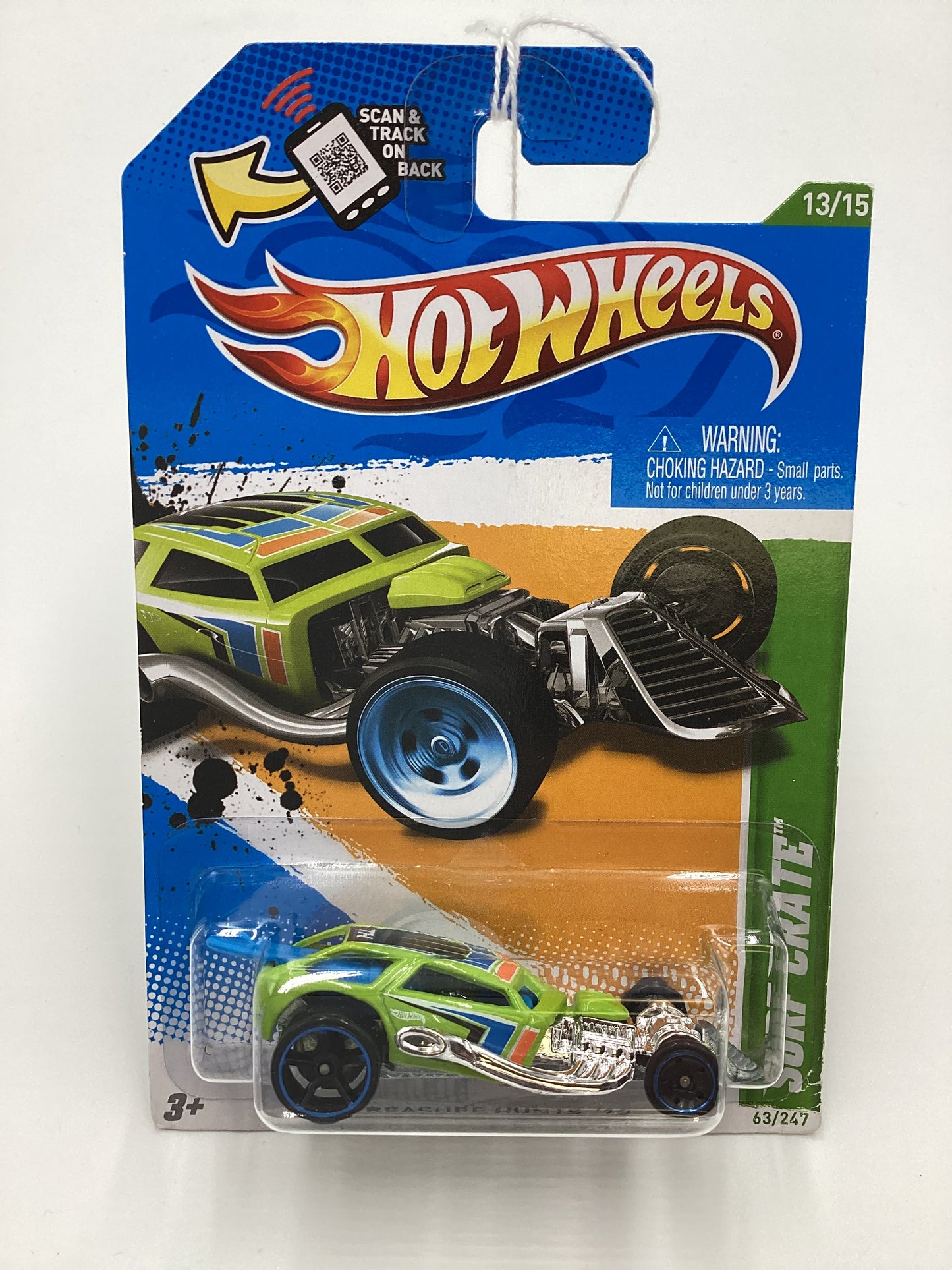 2012 Hot Wheels Treasure Hunt #63 Surf Crate