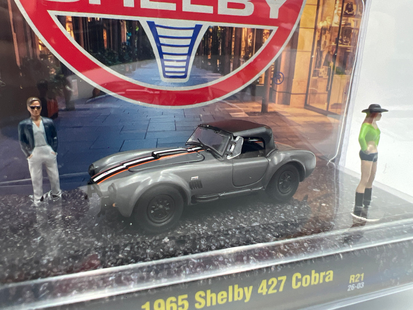 M2 Machines Diorama R21 1965 Shelby 427 Cobra
