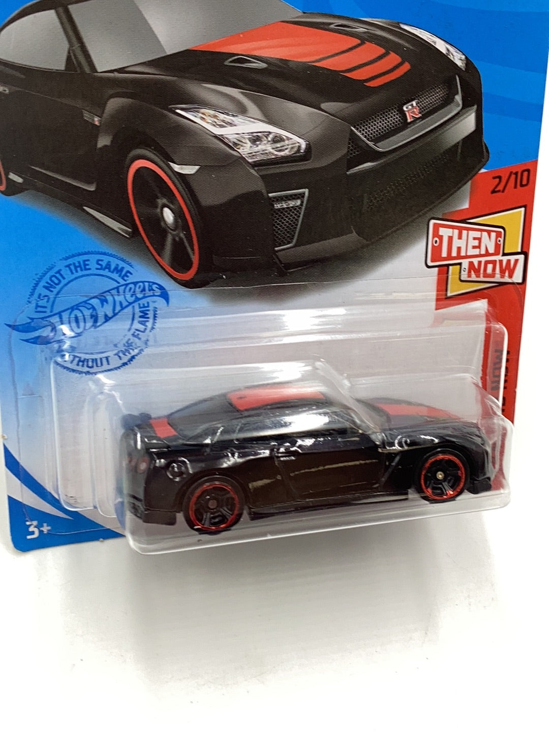 2019 hot wheels #79 17 Nissan GT-R r35 black Kroger exclusive W/protector 157I