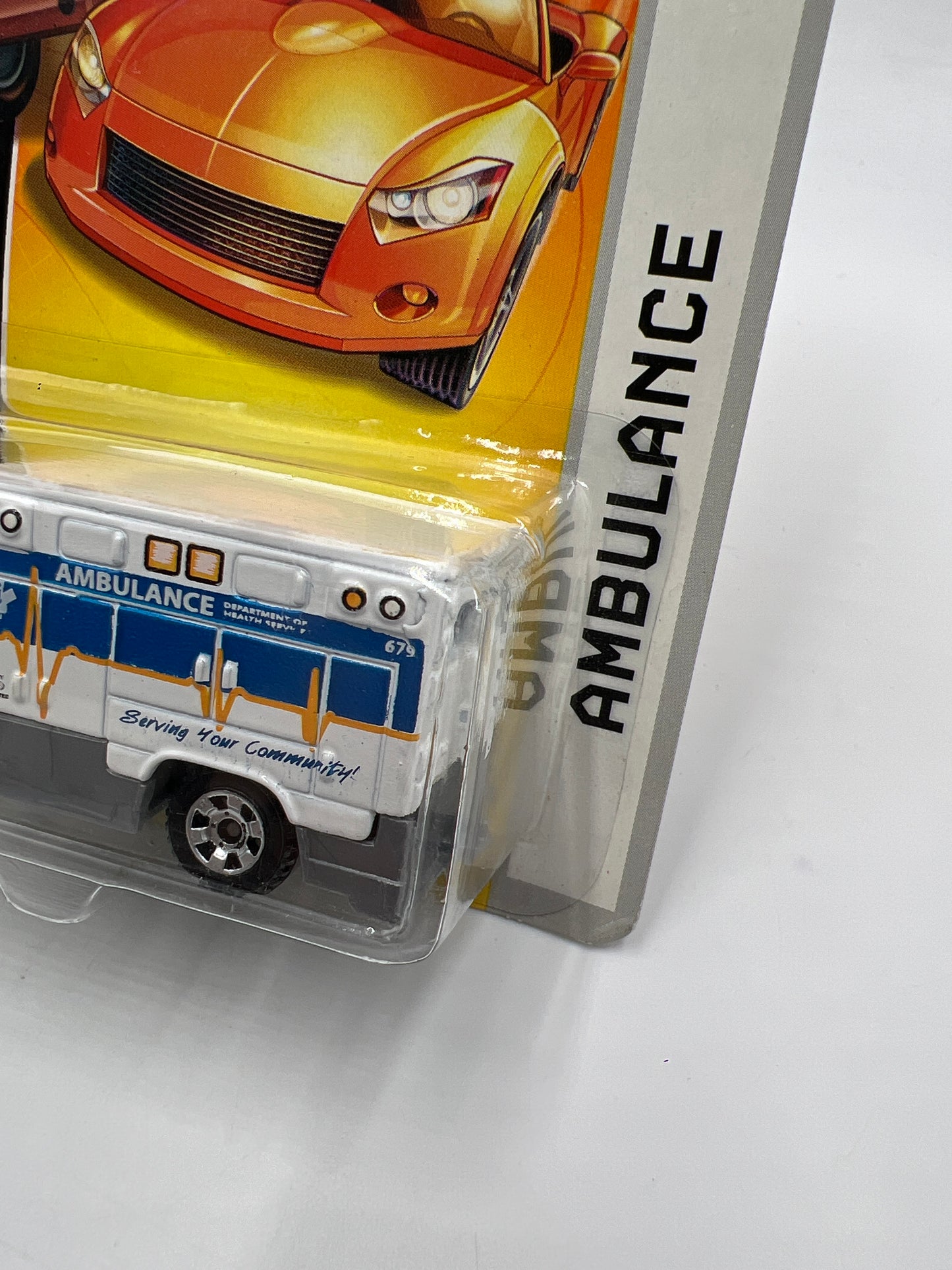 Matchbox MBX Metal #53 Ambulance White 208D