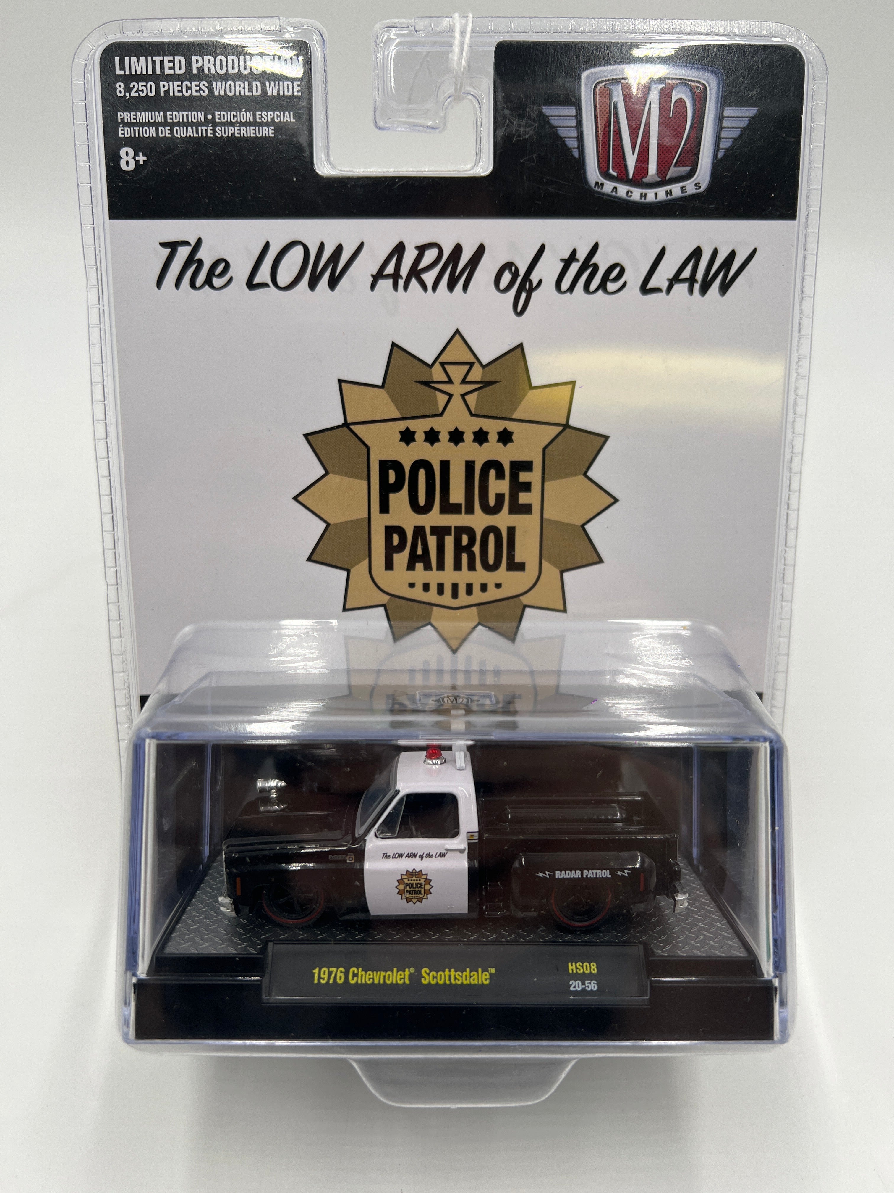 M2 Machines Police Patrol 1976 Chevrolet Scottsdale Police HS08