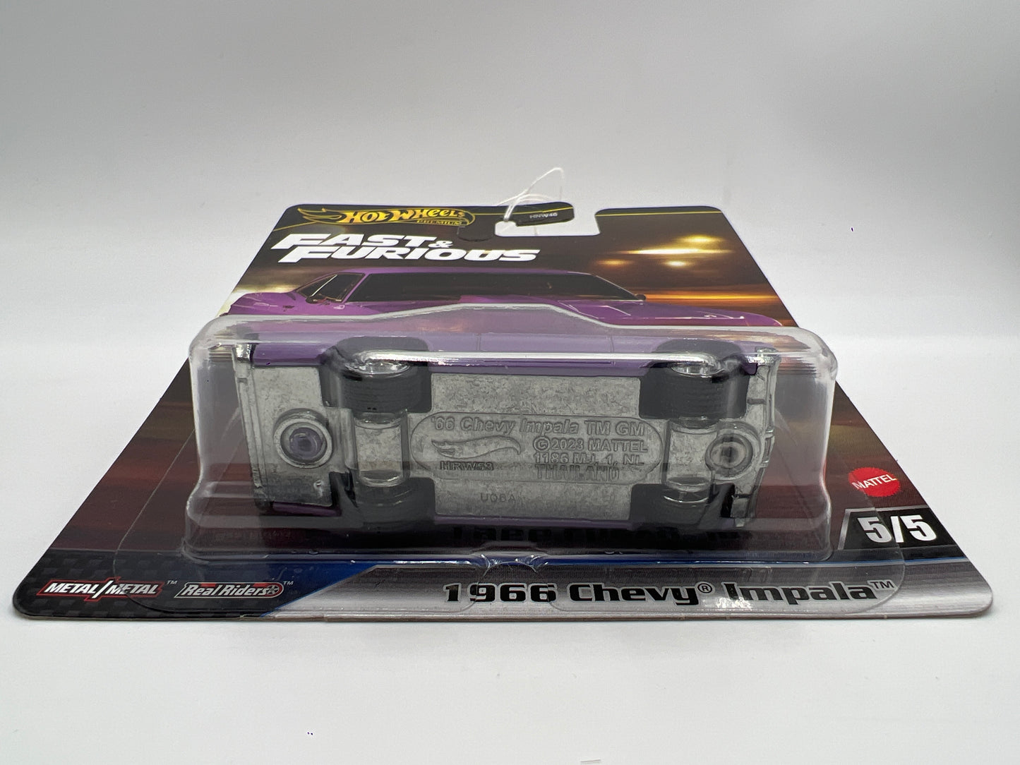 2025 Hot Wheels Premium Fast & Furious #5 1966 Chevy Impala Purple 246H