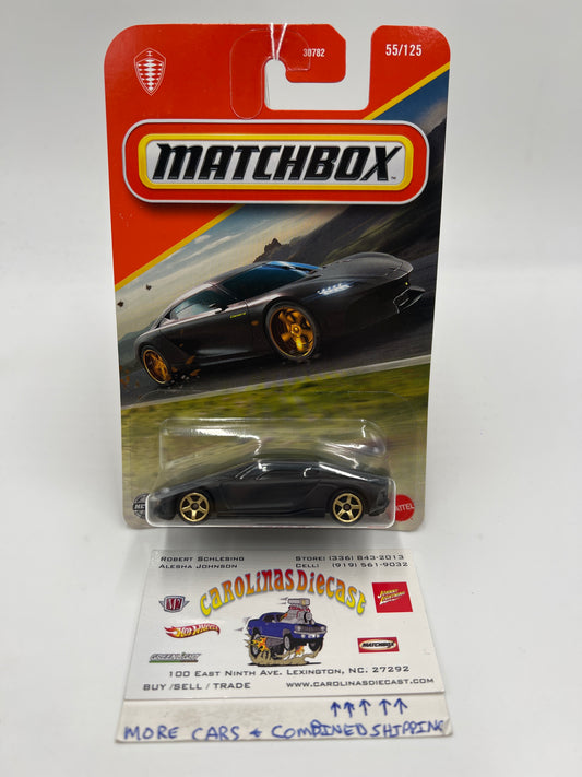 2025 Matchbox #55 2021 Koenigsegg Gemera Matte Black 214G