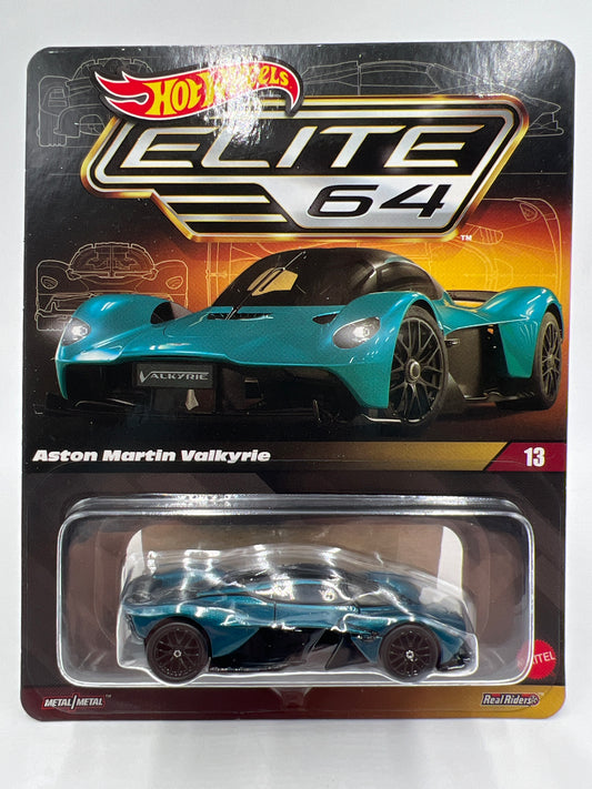 Hot Wheels RLC Elite 64 #13 Aston Martin Valkyrie W/Protector