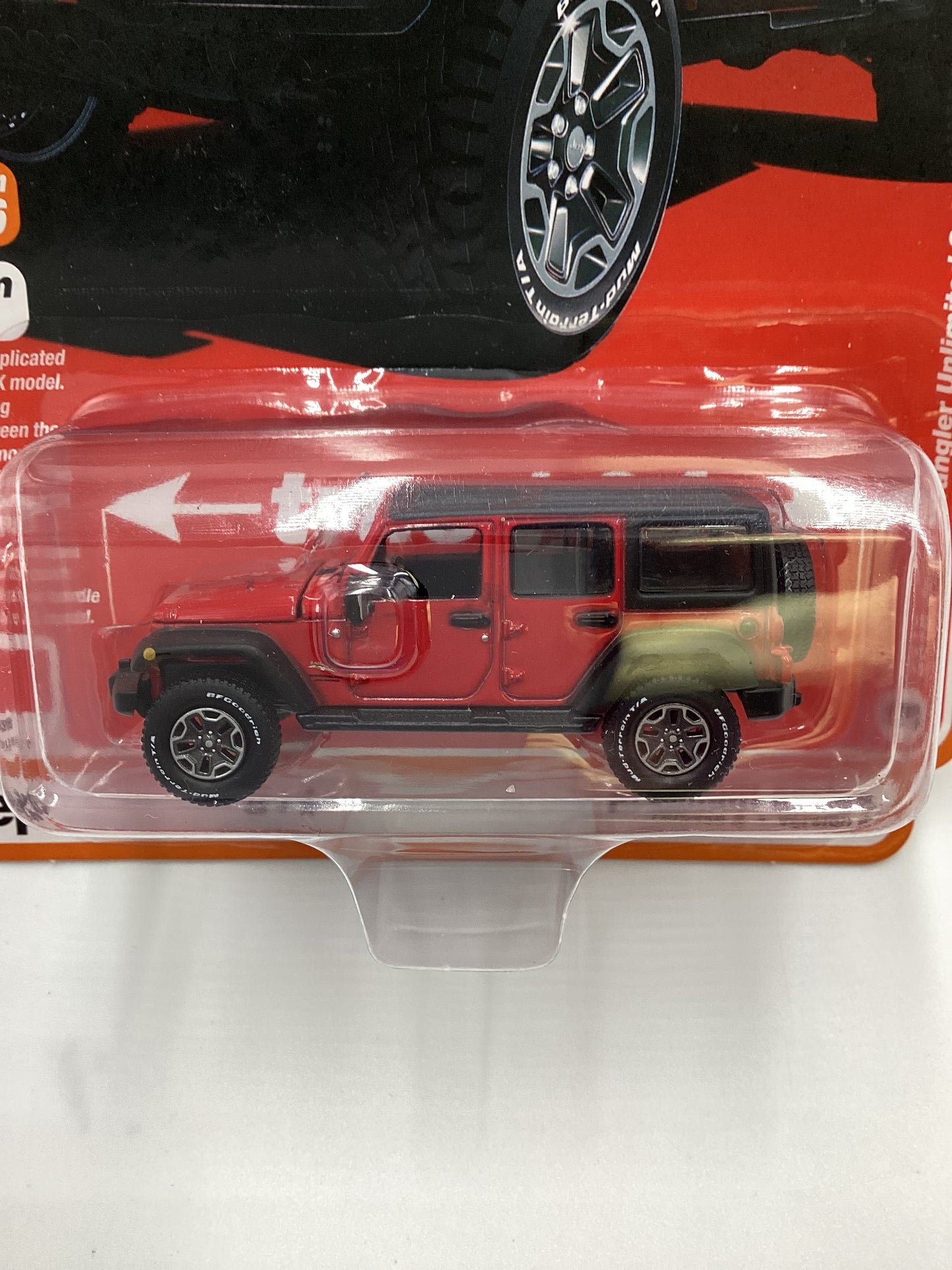 Auto World Sport Utility Release 2 Version A 2018 Jeep Wrangler Unlimited Sahara Red 182E