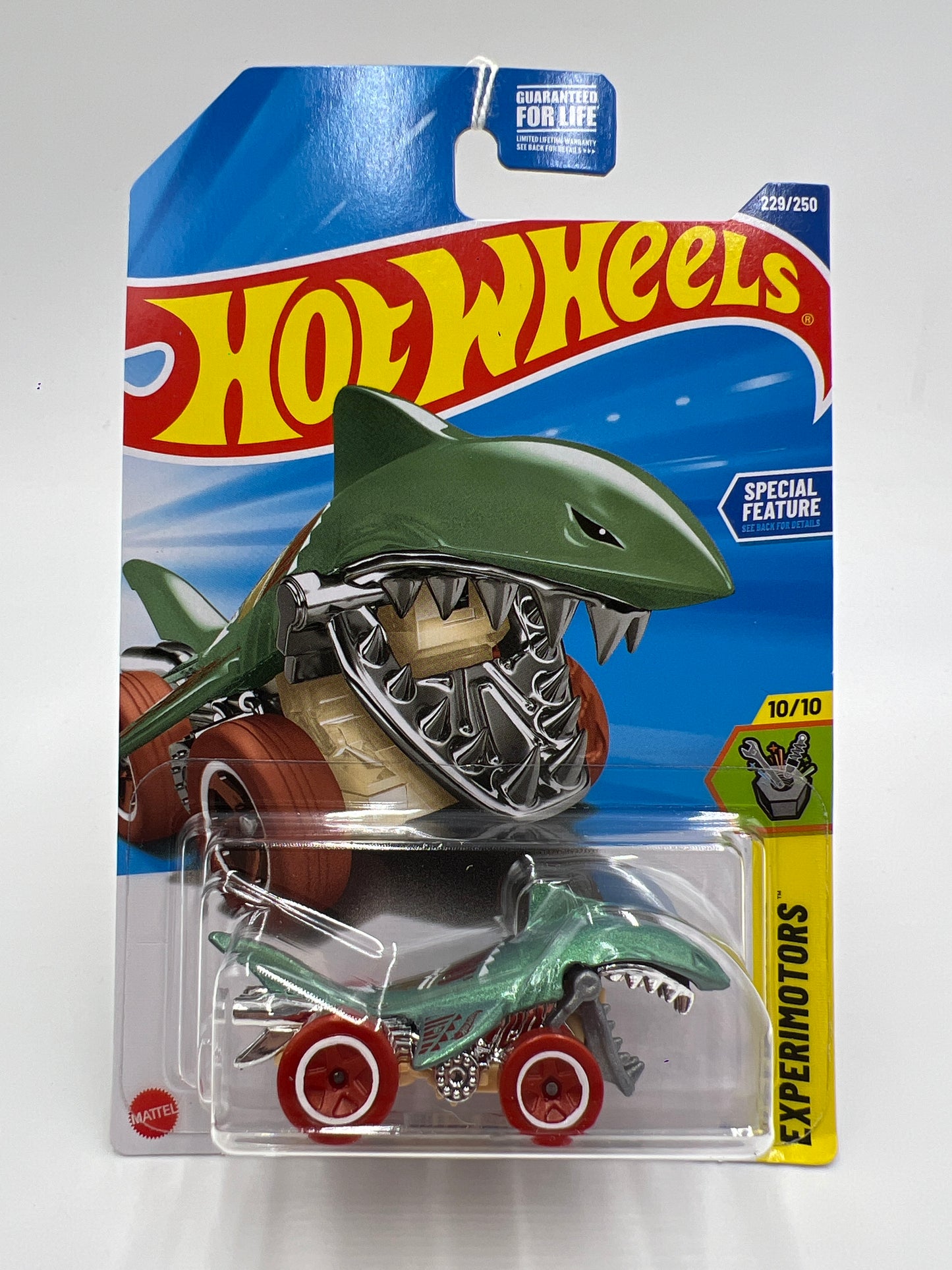 2025 Hot Wheels M Case Treasure Hunt Experimotors #229 Shark Bite Green 275F