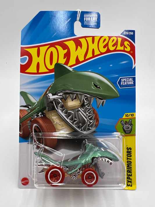 2025 Hot Wheels M Case Treasure Hunt Experimotors #229 Shark Bite Green 275F